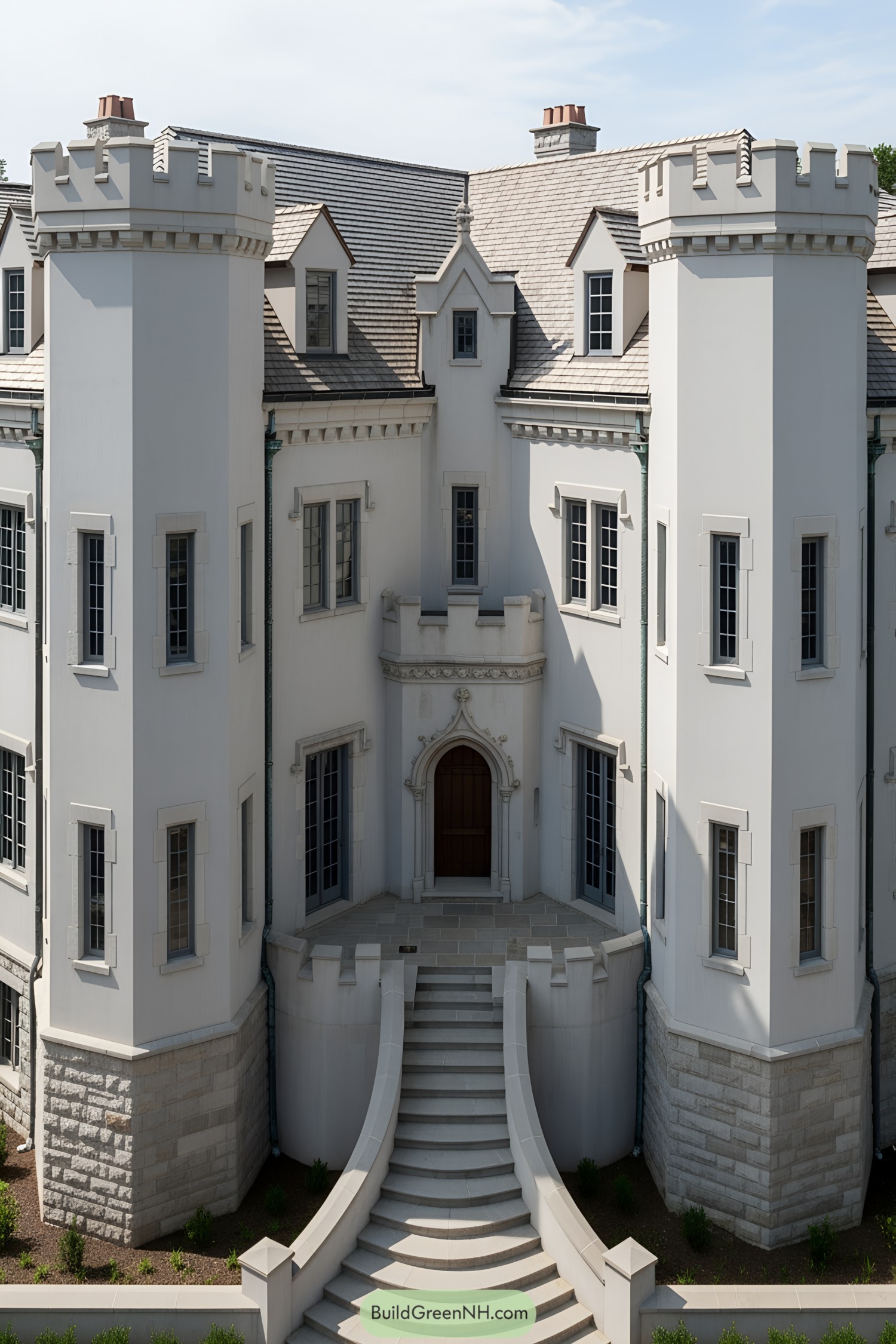 Charming small castle with fairytale design