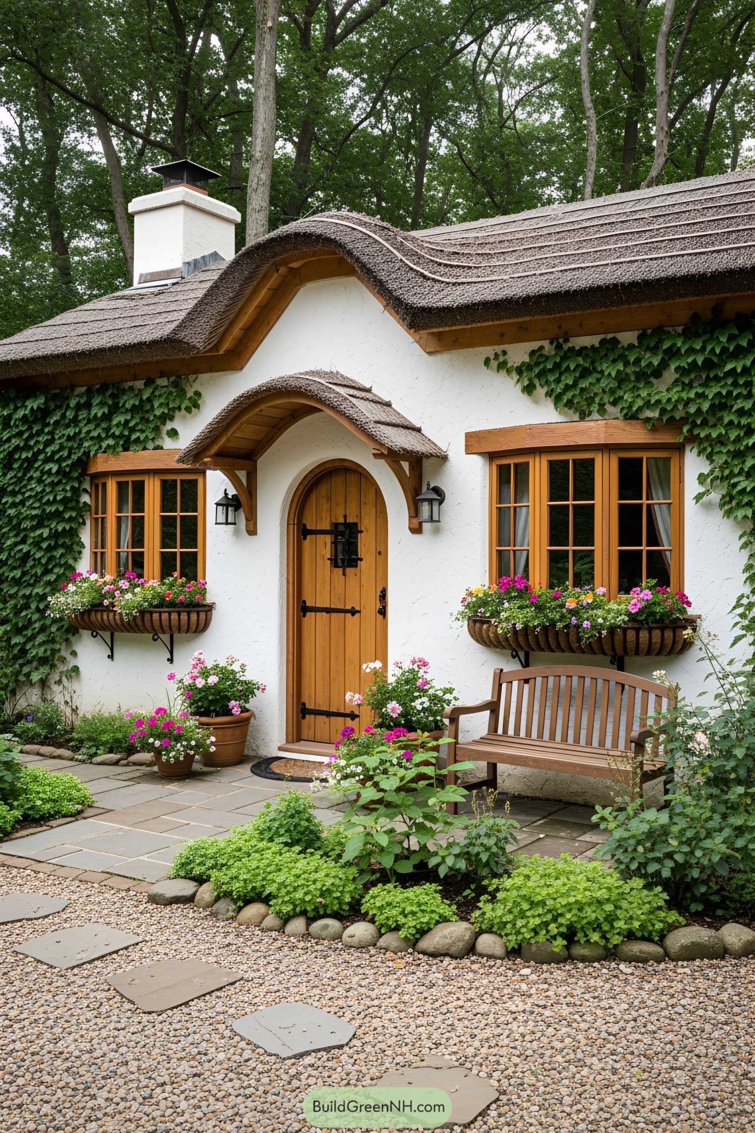 Charming small house with a cottage-style design
