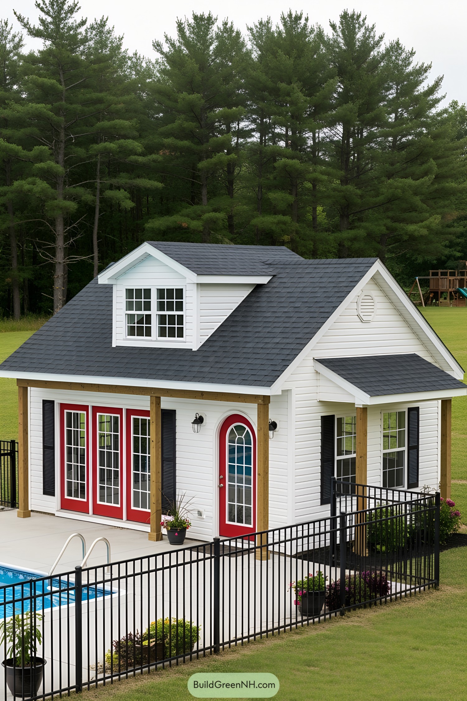 24 Small Pool Houses That Make A Big Splash