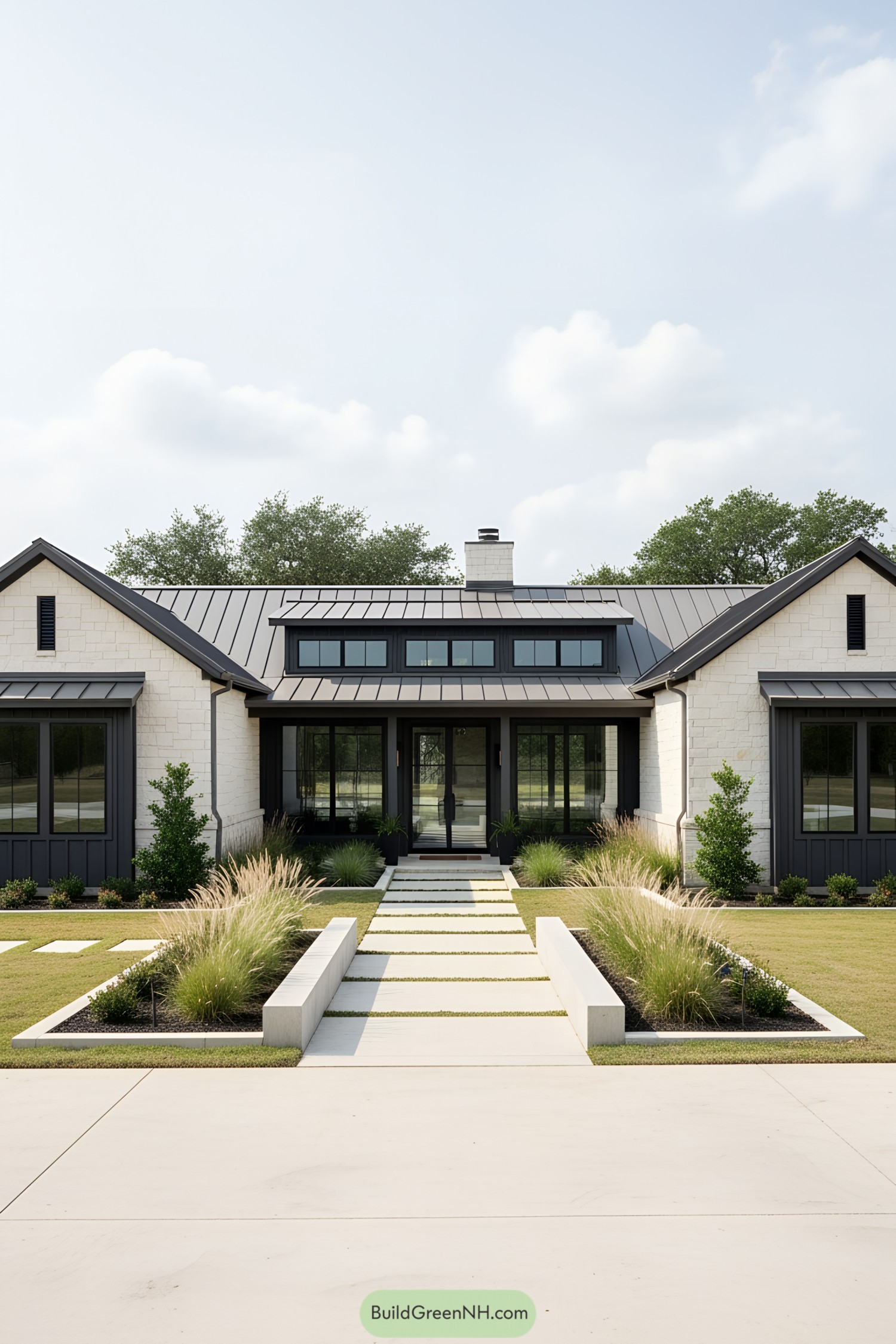 Elegant Texas Ranch House with Sleek Design