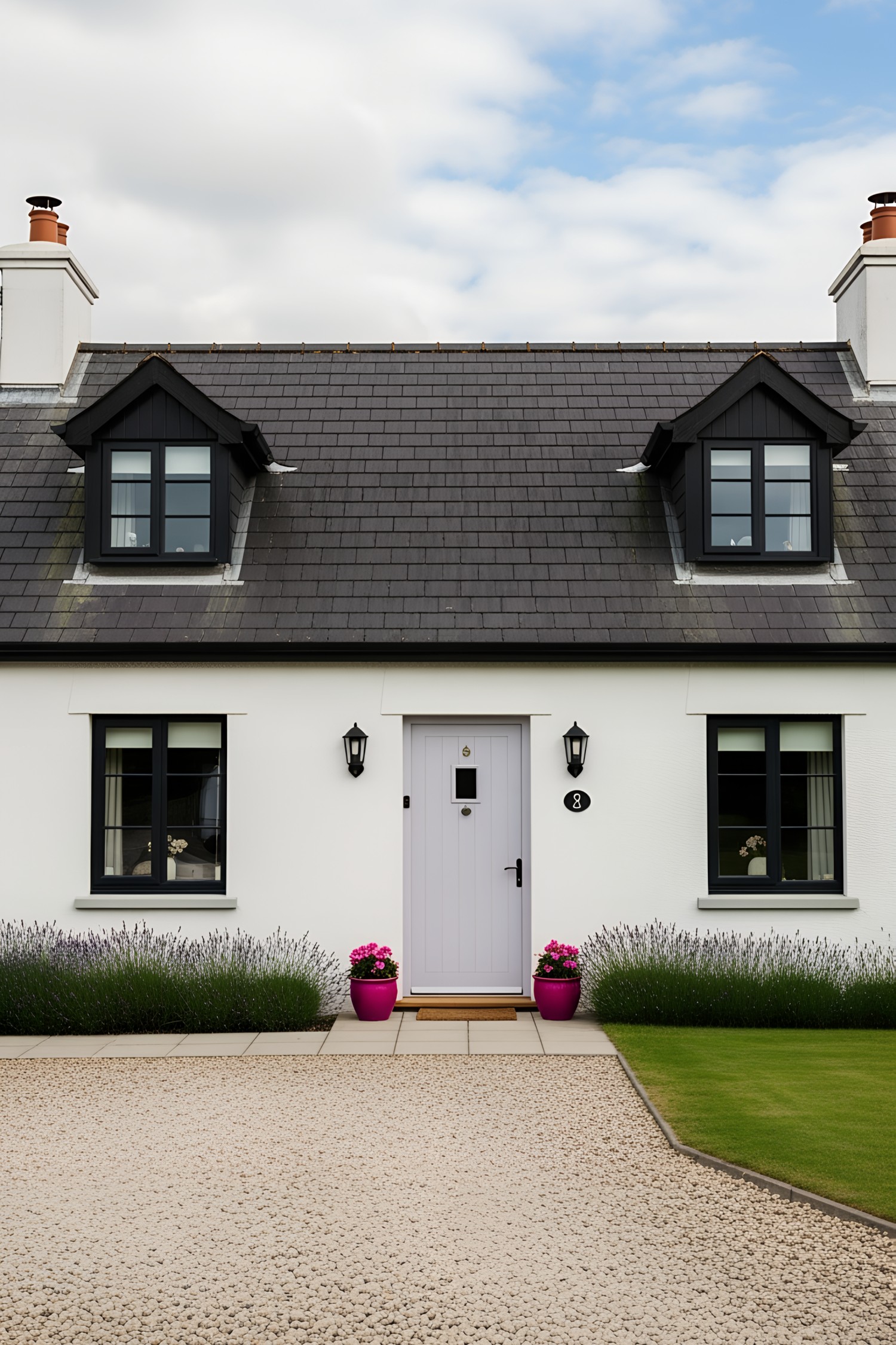 Modern Irish cottage with a sleek design