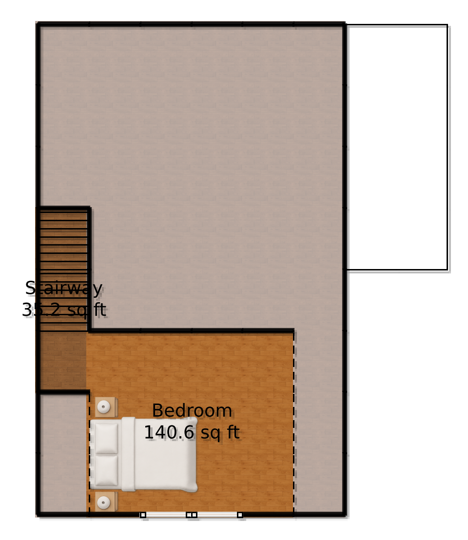 Lofted Floor