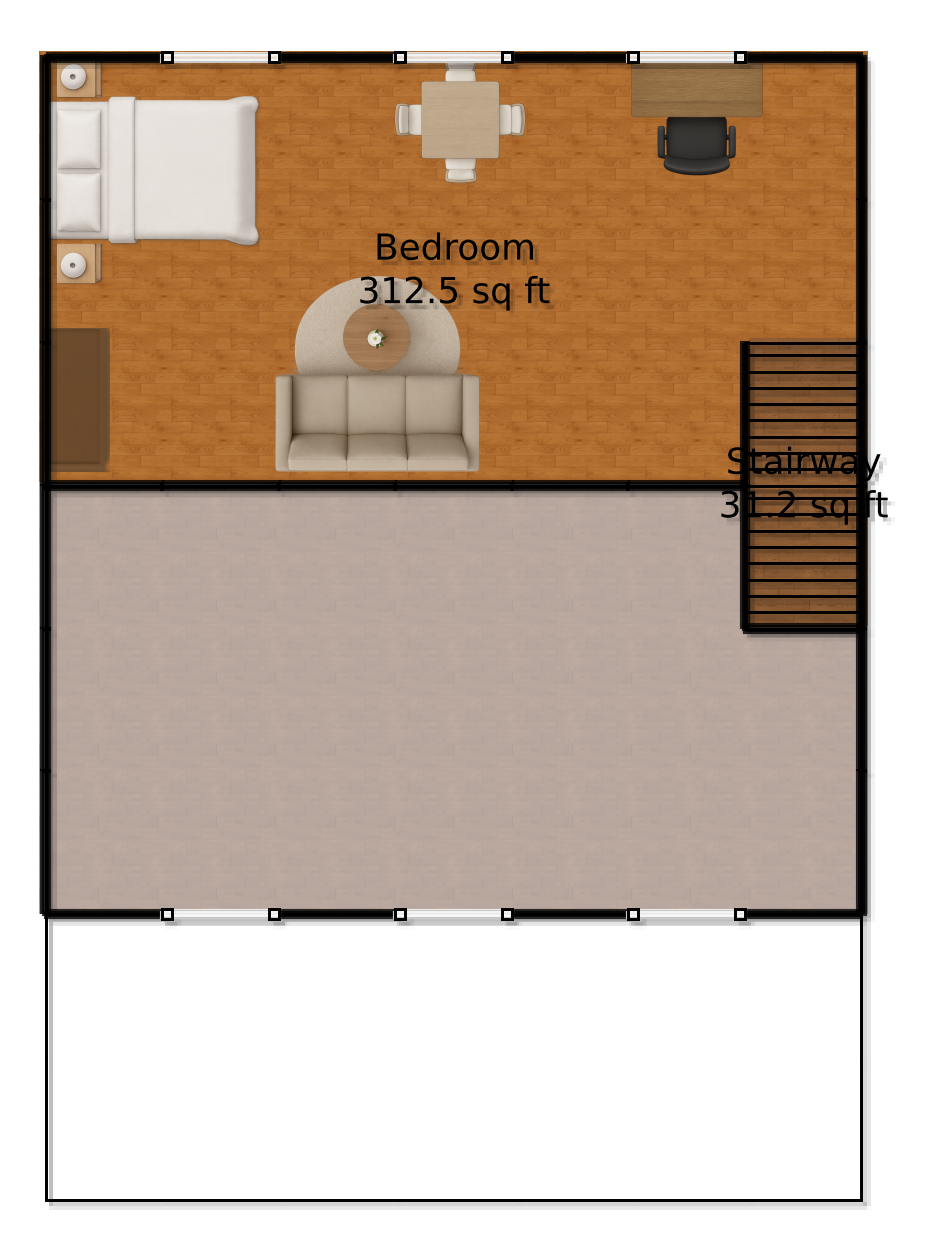 Lofted Floor
