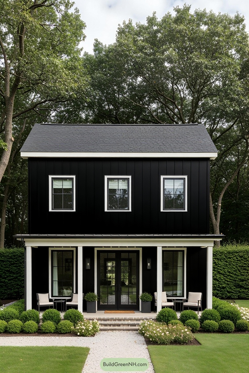 change house color to black