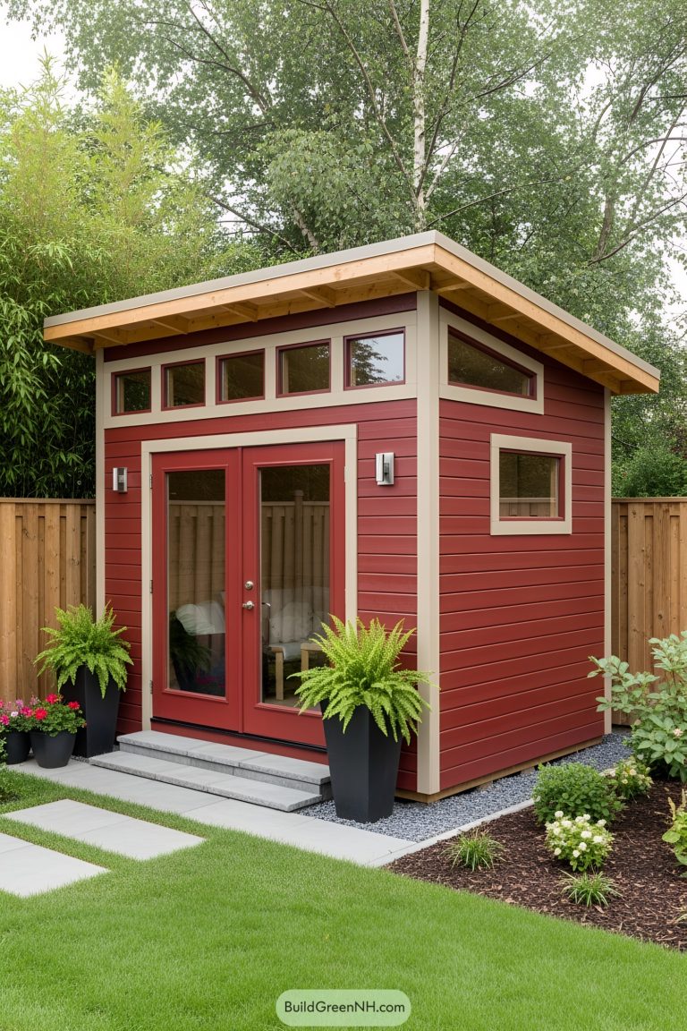 Rectangular Sherd 25 Backyard Sheds That Will Make You the Envy of Your Neighbors