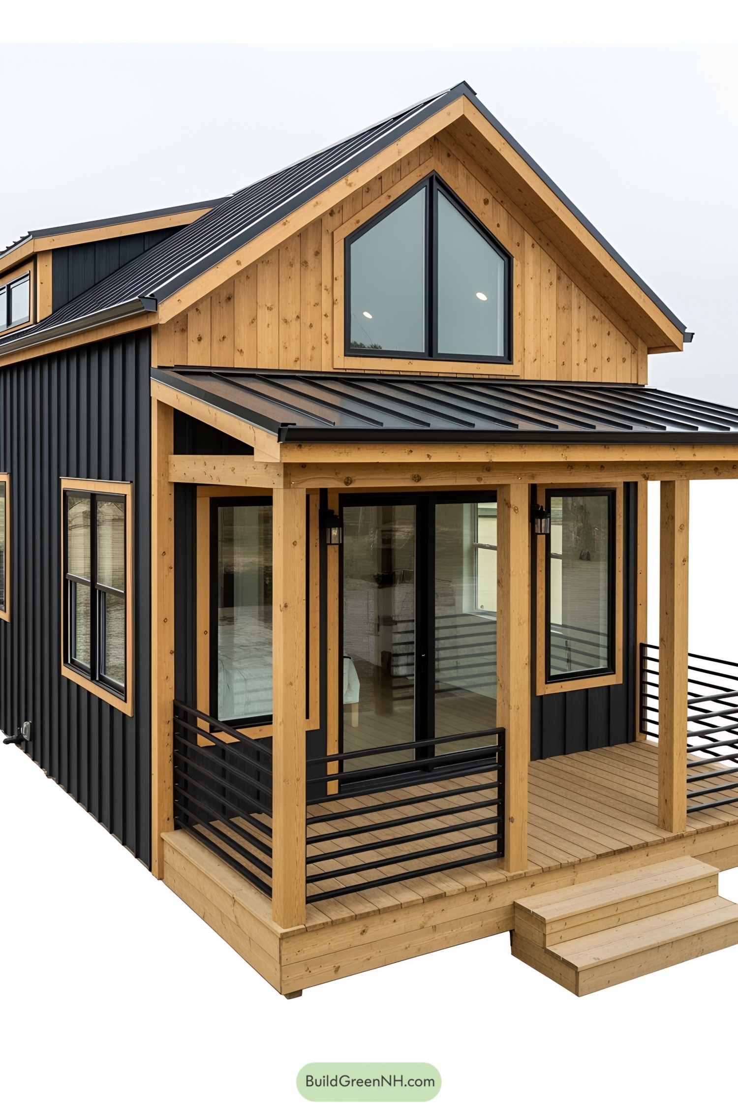 Cozy tiny farmhouse with modern charm