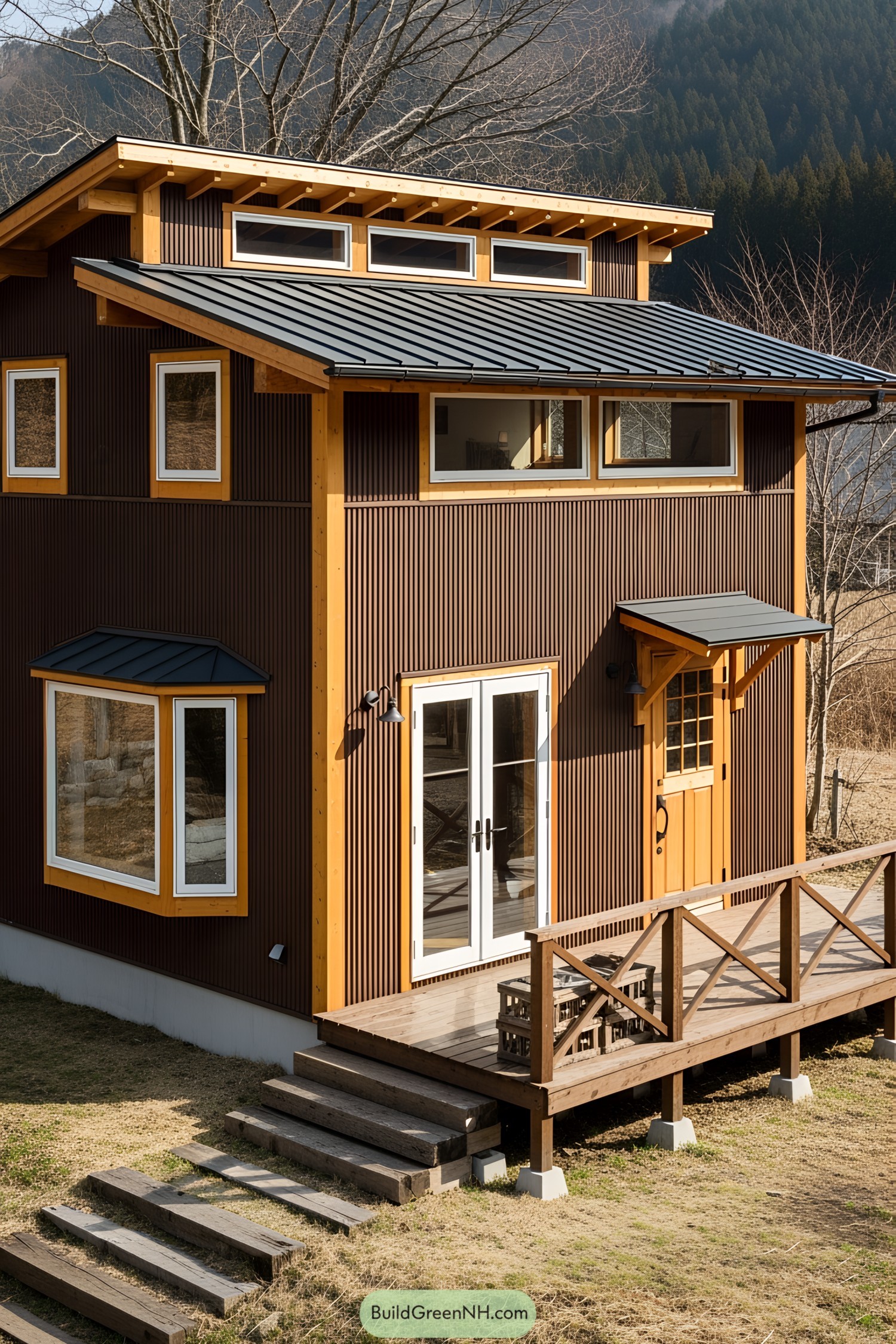 Rustic cabin with a modern twist