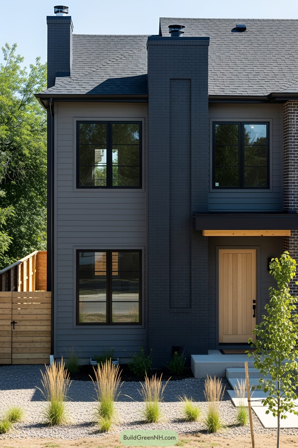 24 Modern Houses With Black Windows That Wow