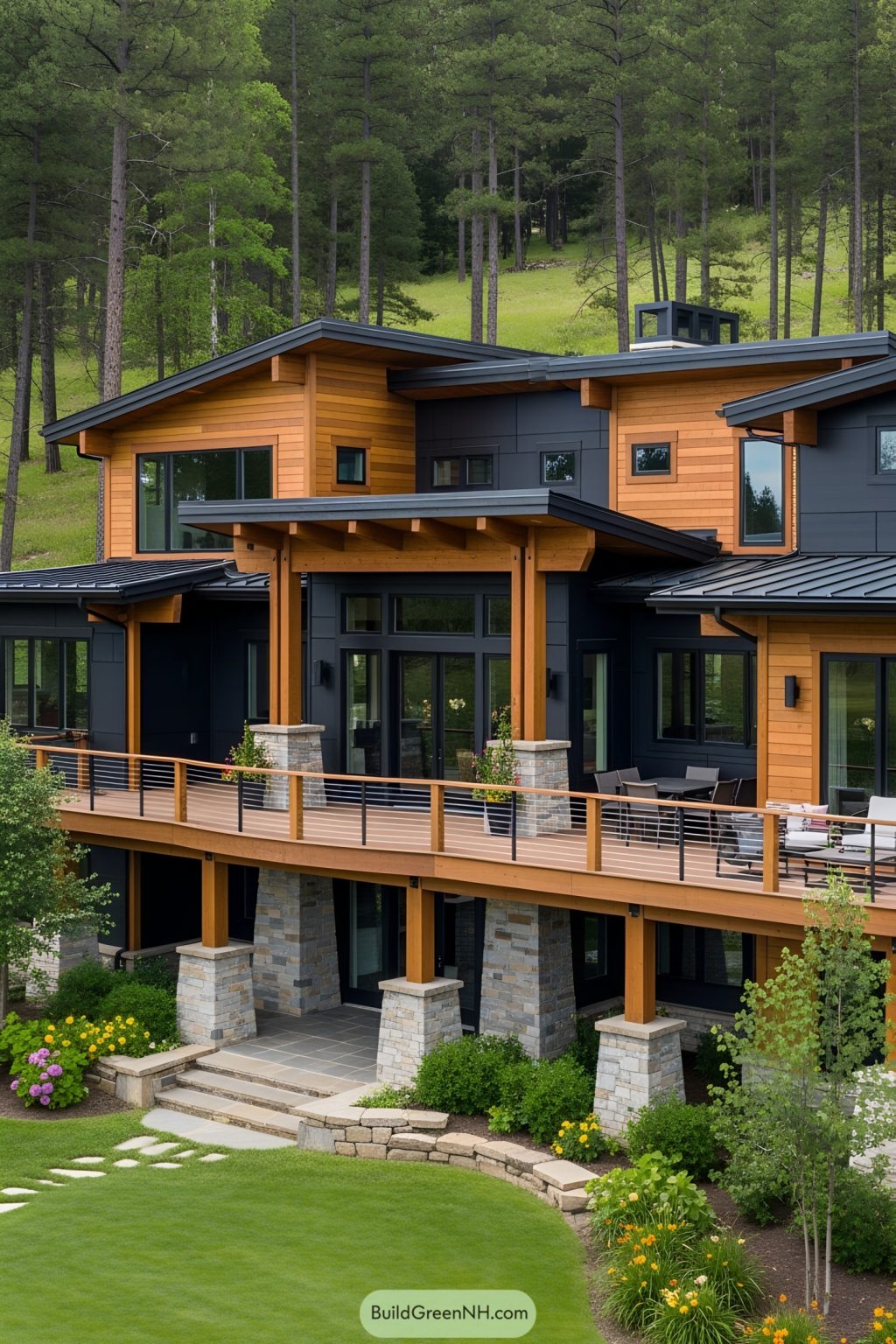 25 Modern Houses with Decks That Will Make You Ditch Your Socks