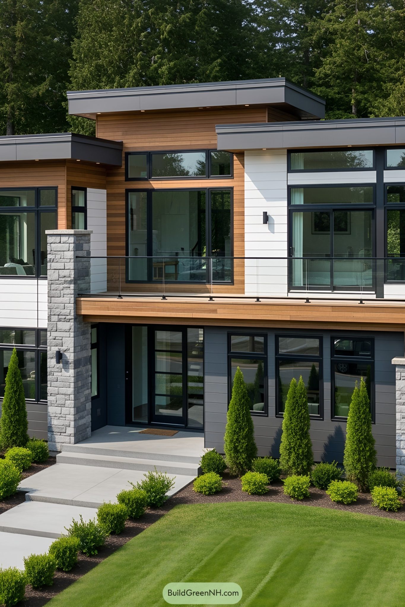 25 Modern Houses with Decks That Will Make You Ditch Your Socks