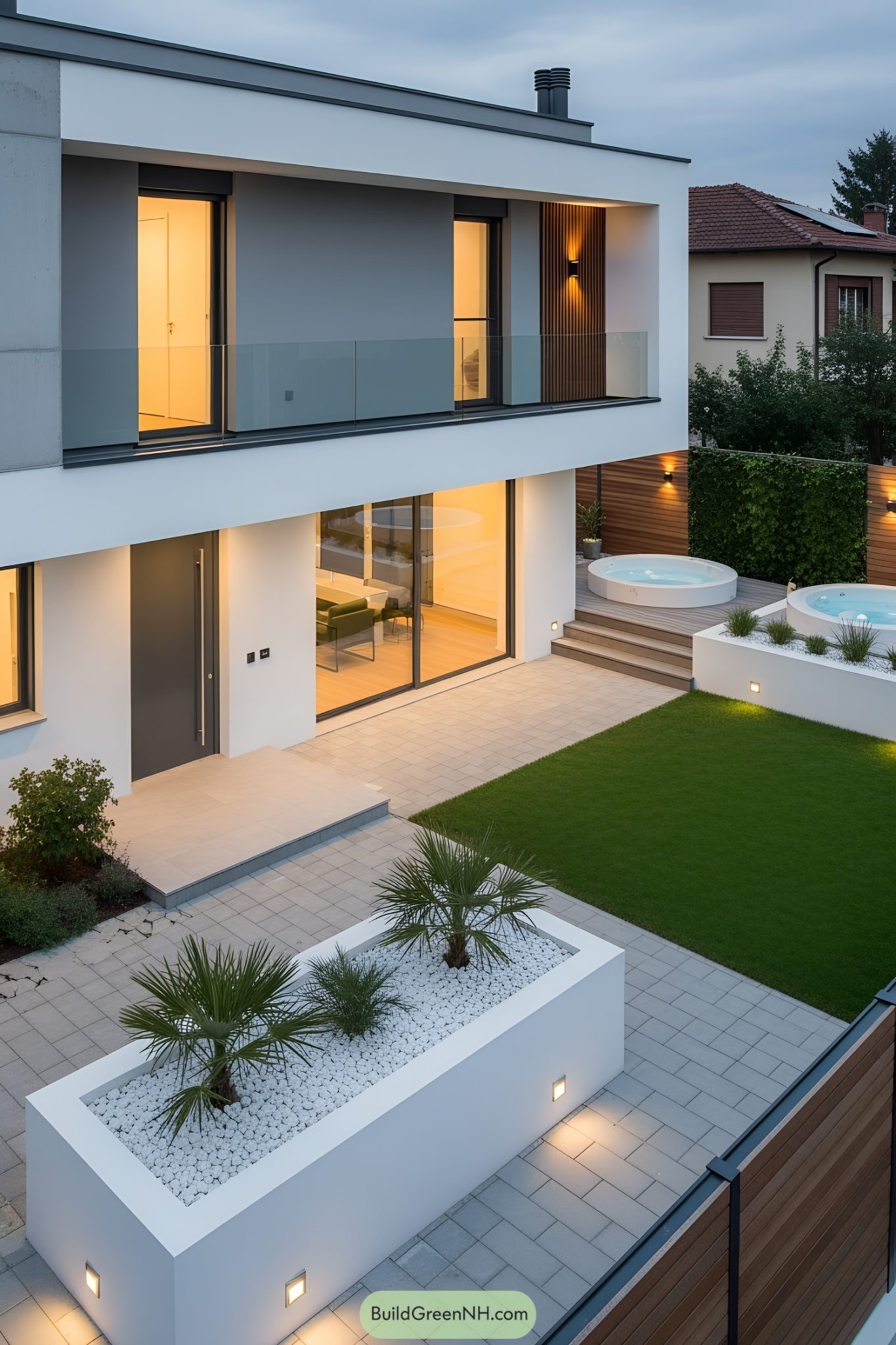 25 Modern Houses with Patios and Gardens That Wow
