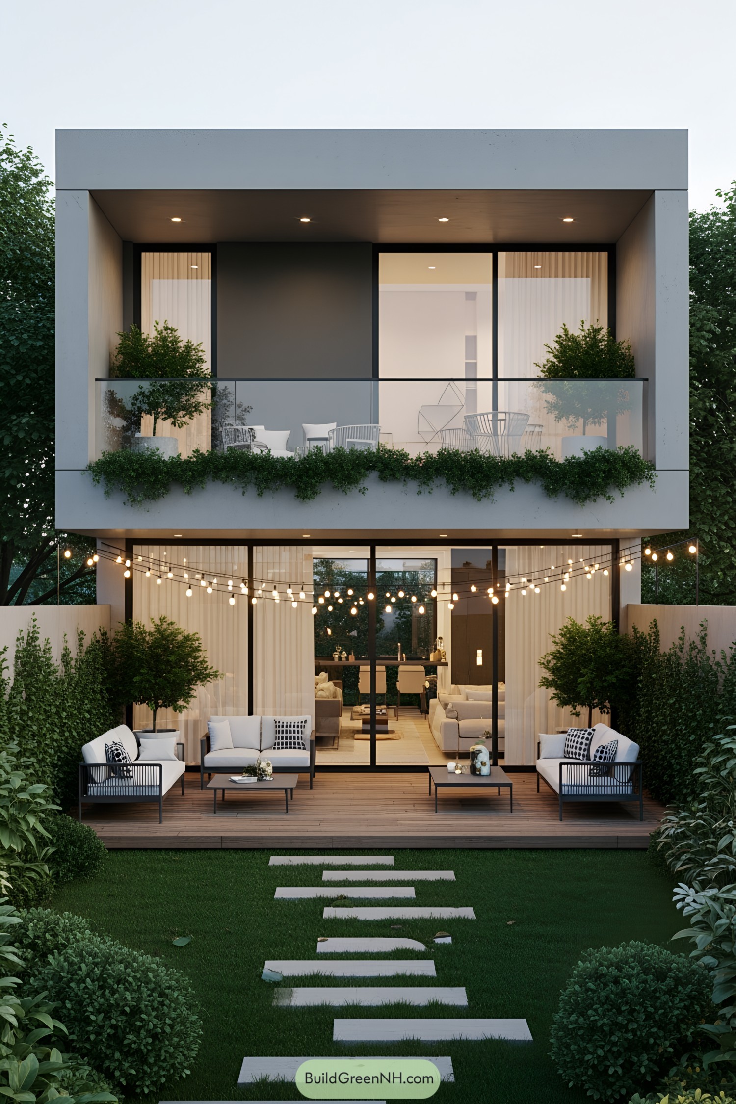 25 Modern Houses with Patios and Gardens That Wow