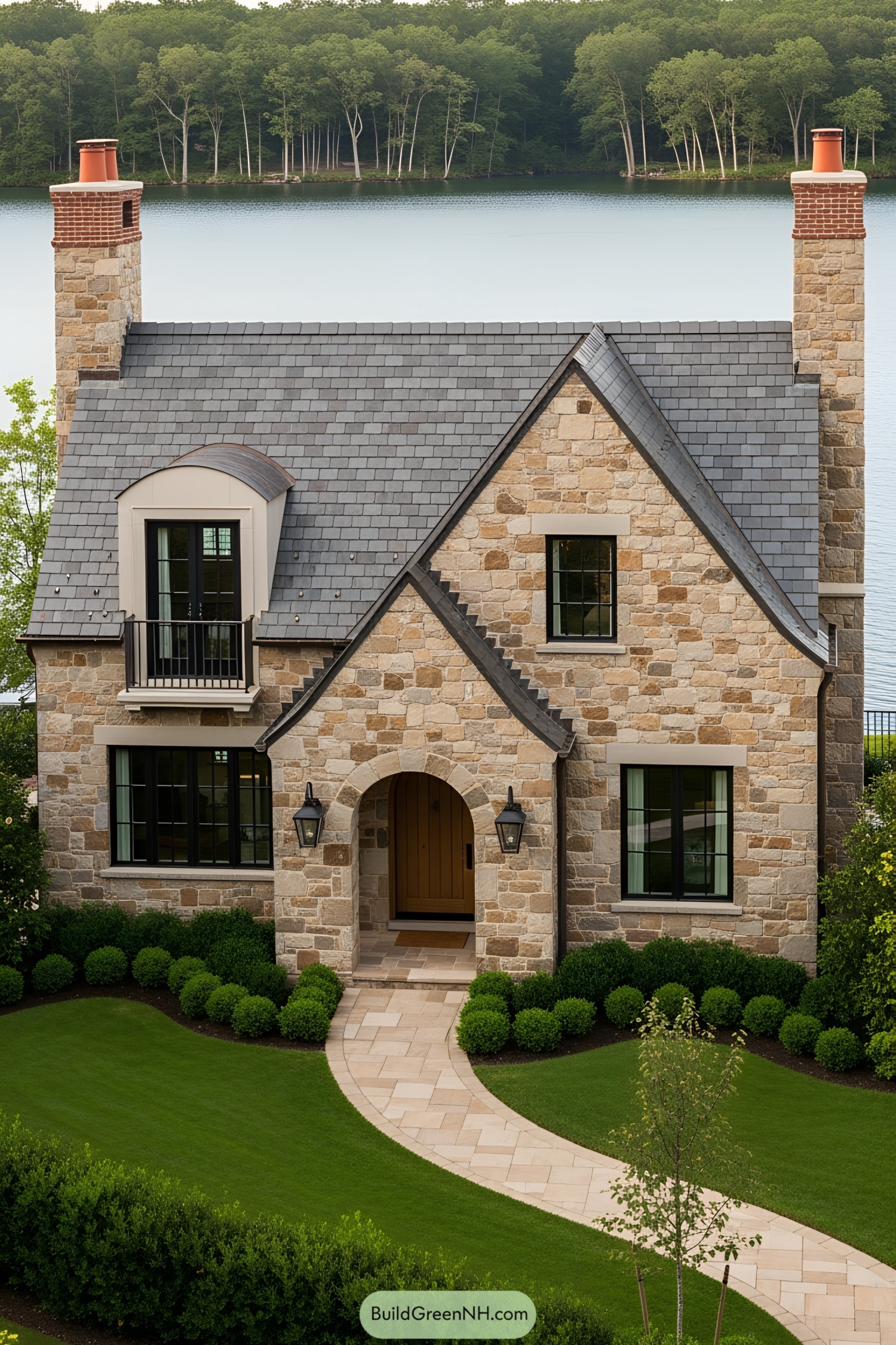 Charming stone cottage by the lake