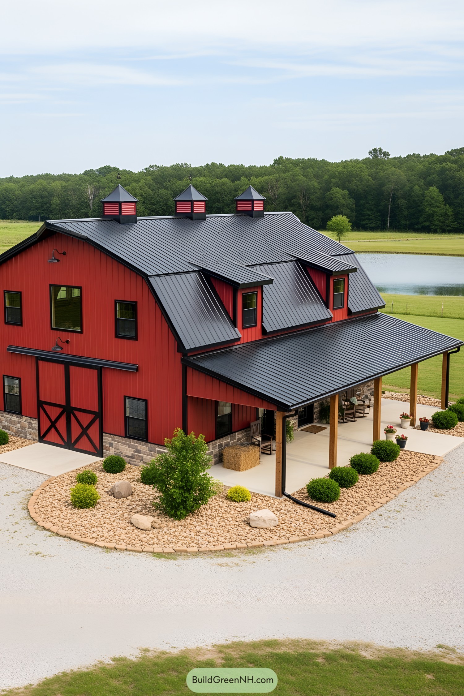 25 Red Barndominiums Ripe for Inspiration