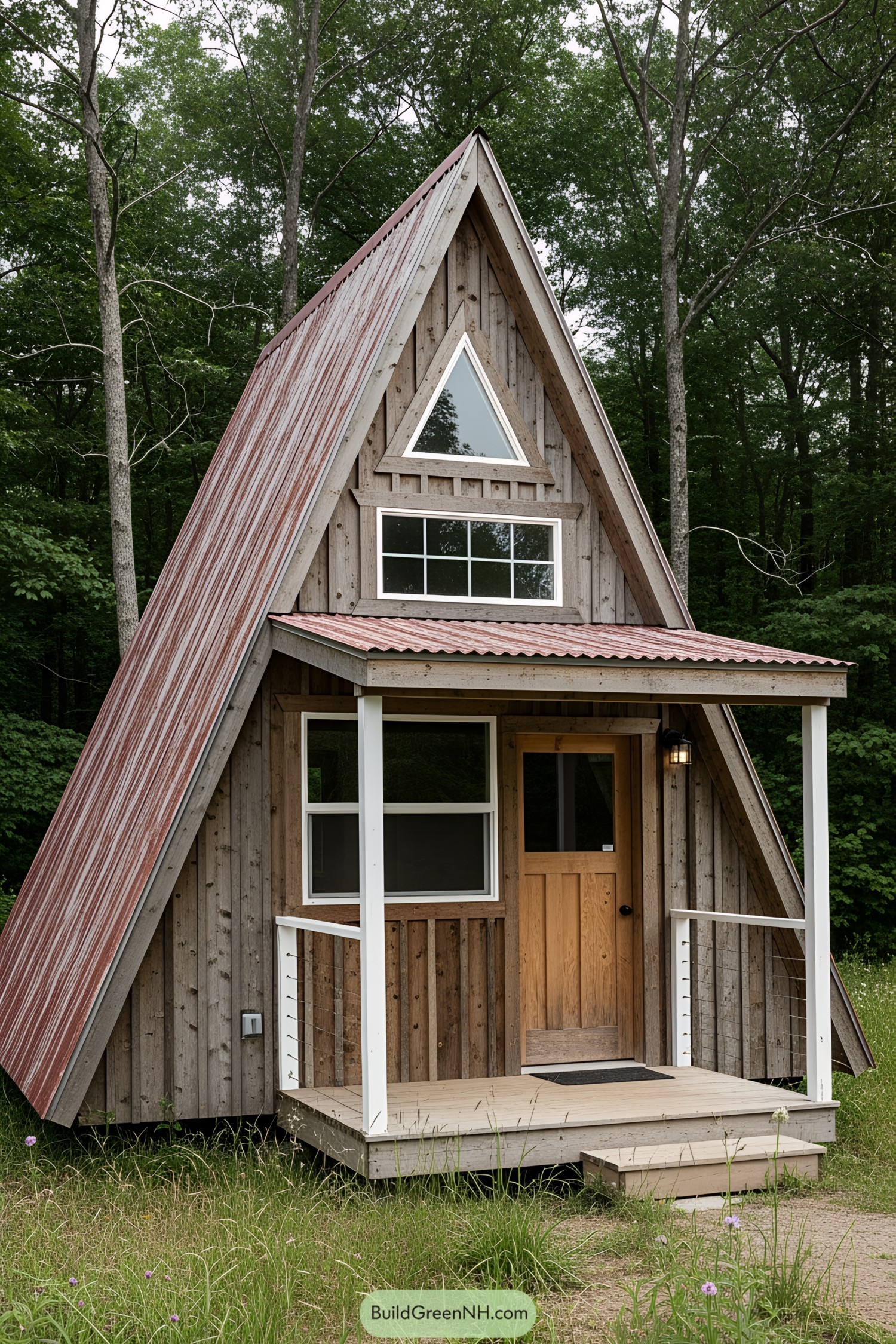 Charming A-frame cabin with a rustic vibe