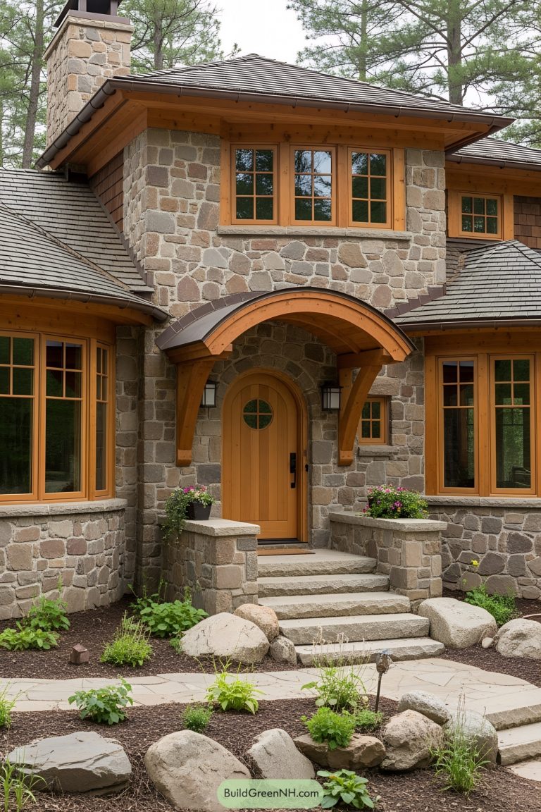 25 Stone and Wood Houses: Rustic Retreats and Timber Temples