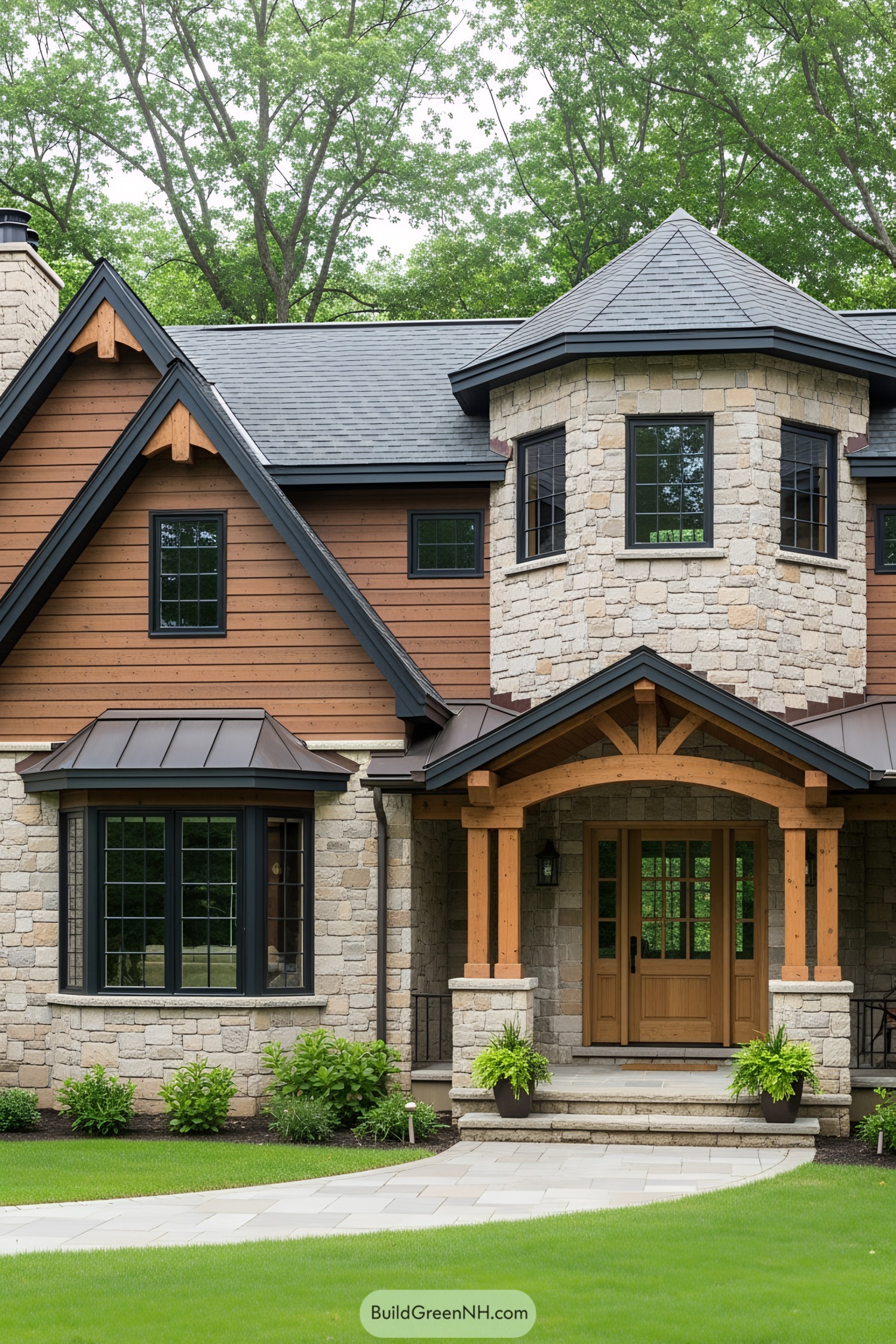 25 Stone and Wood Houses: Rustic Retreats and Timber Temples