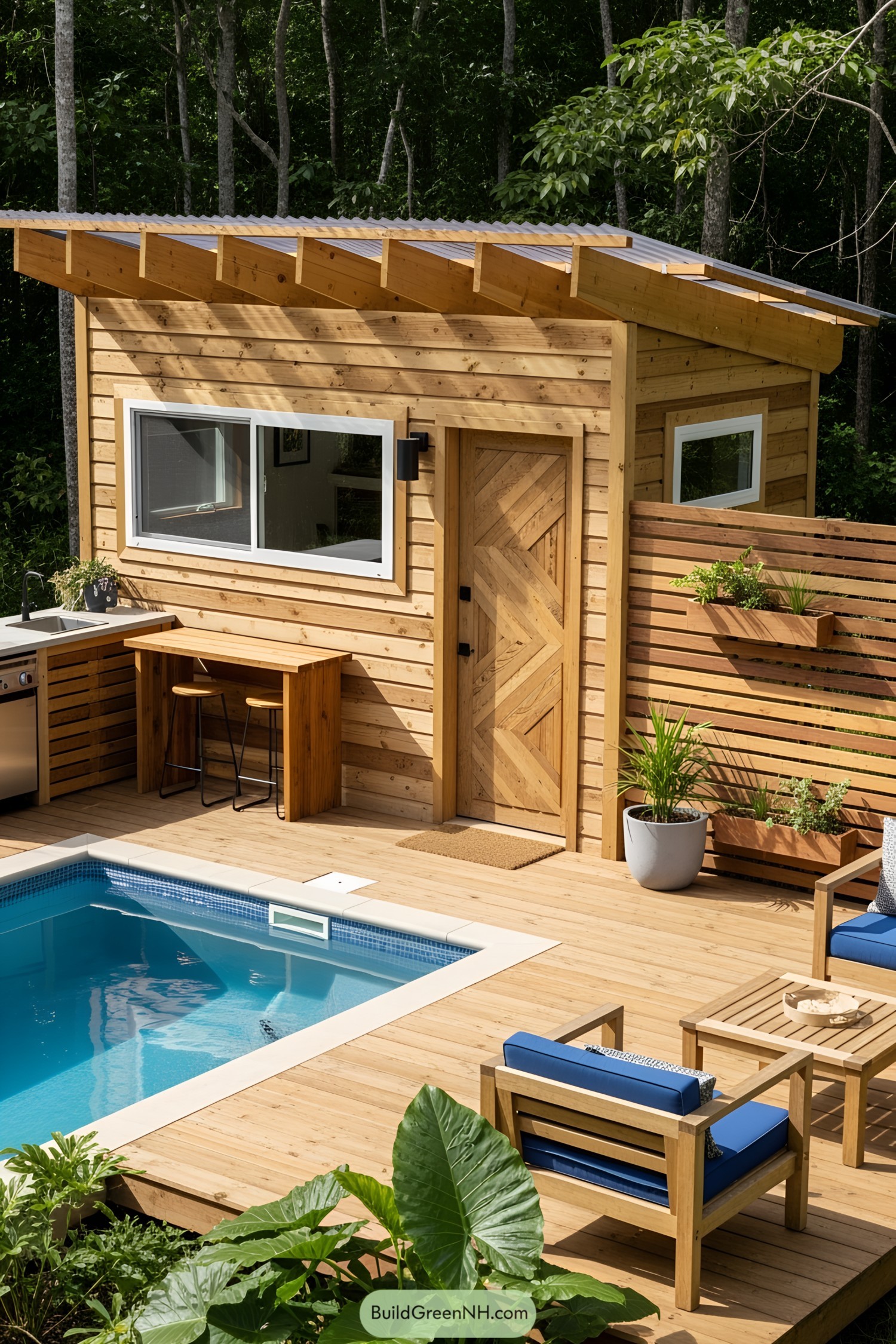 23 Tiny Pool Houses That Make a Splash in Style