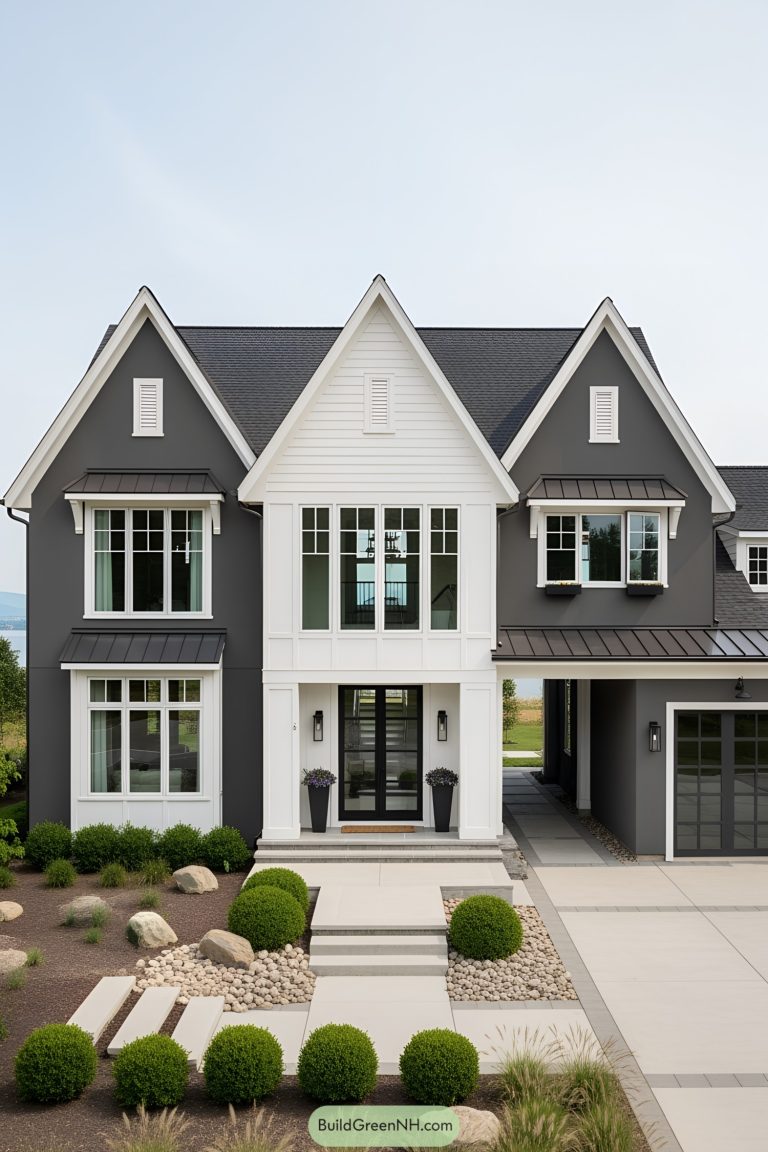 24 Transitional Houses That Blend Traditional Charm With Modern Chic