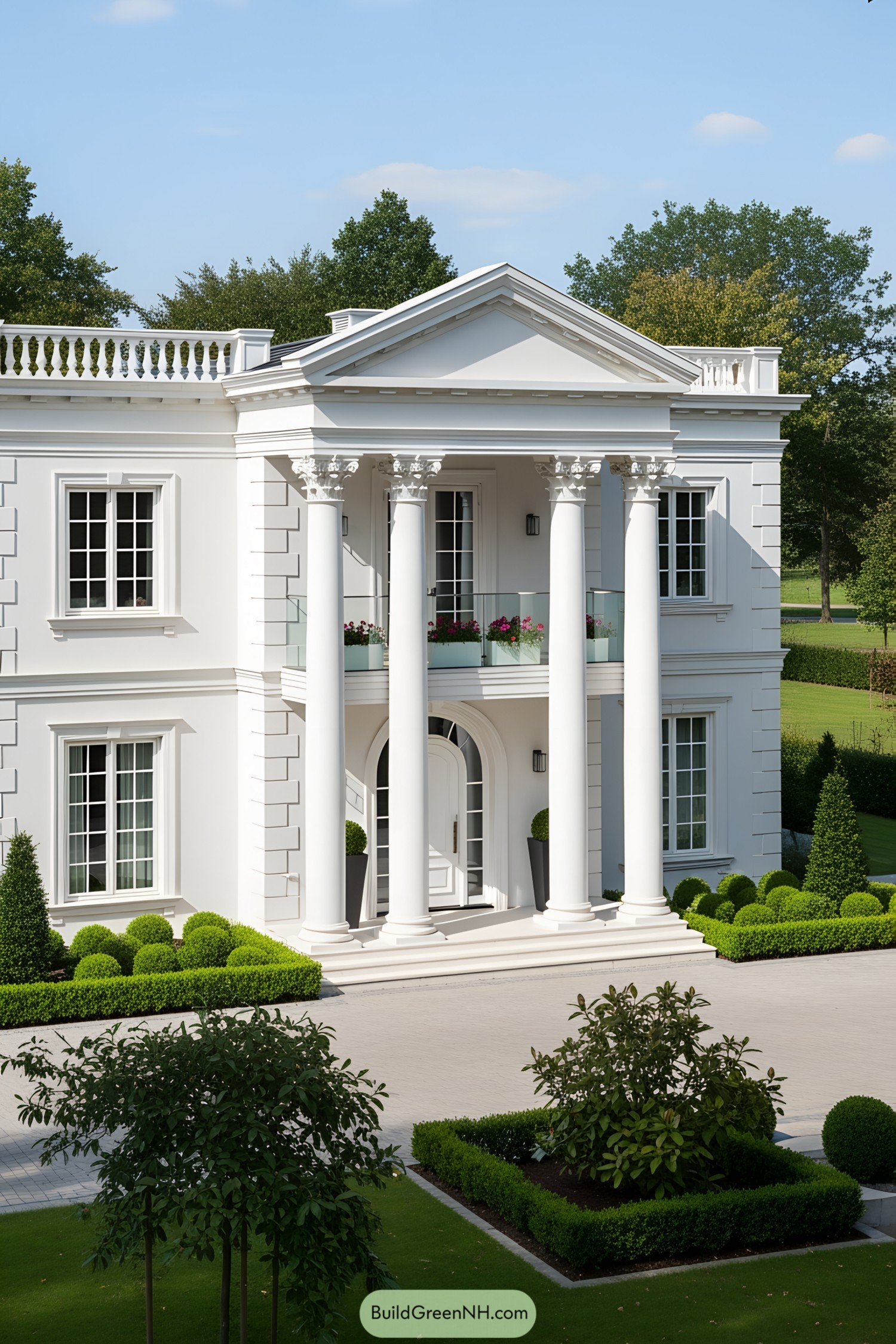 24 White Villa Designs That Will Make You Go Wow