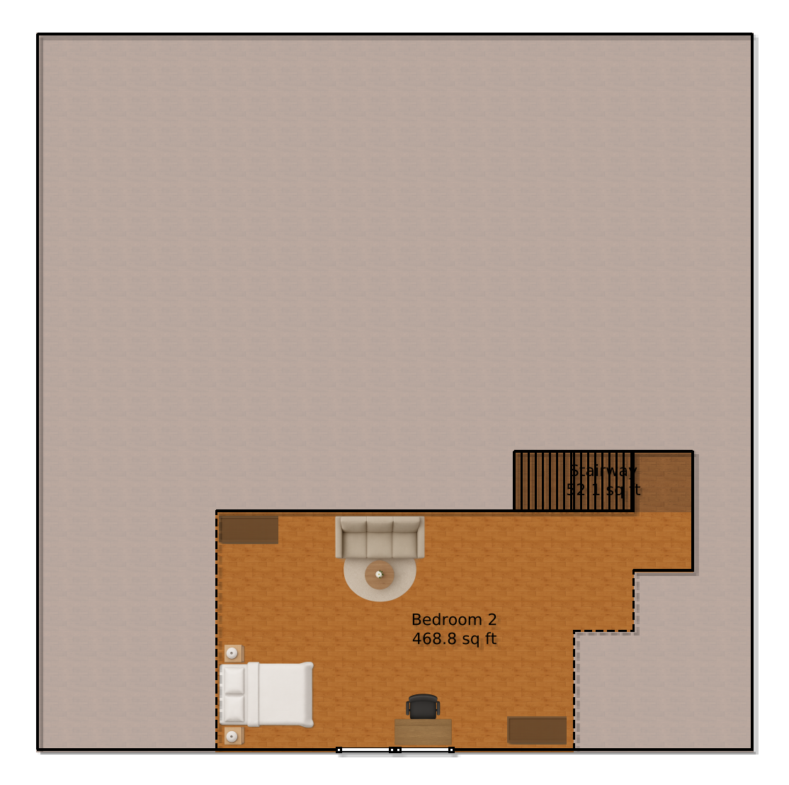 Lofted Floor