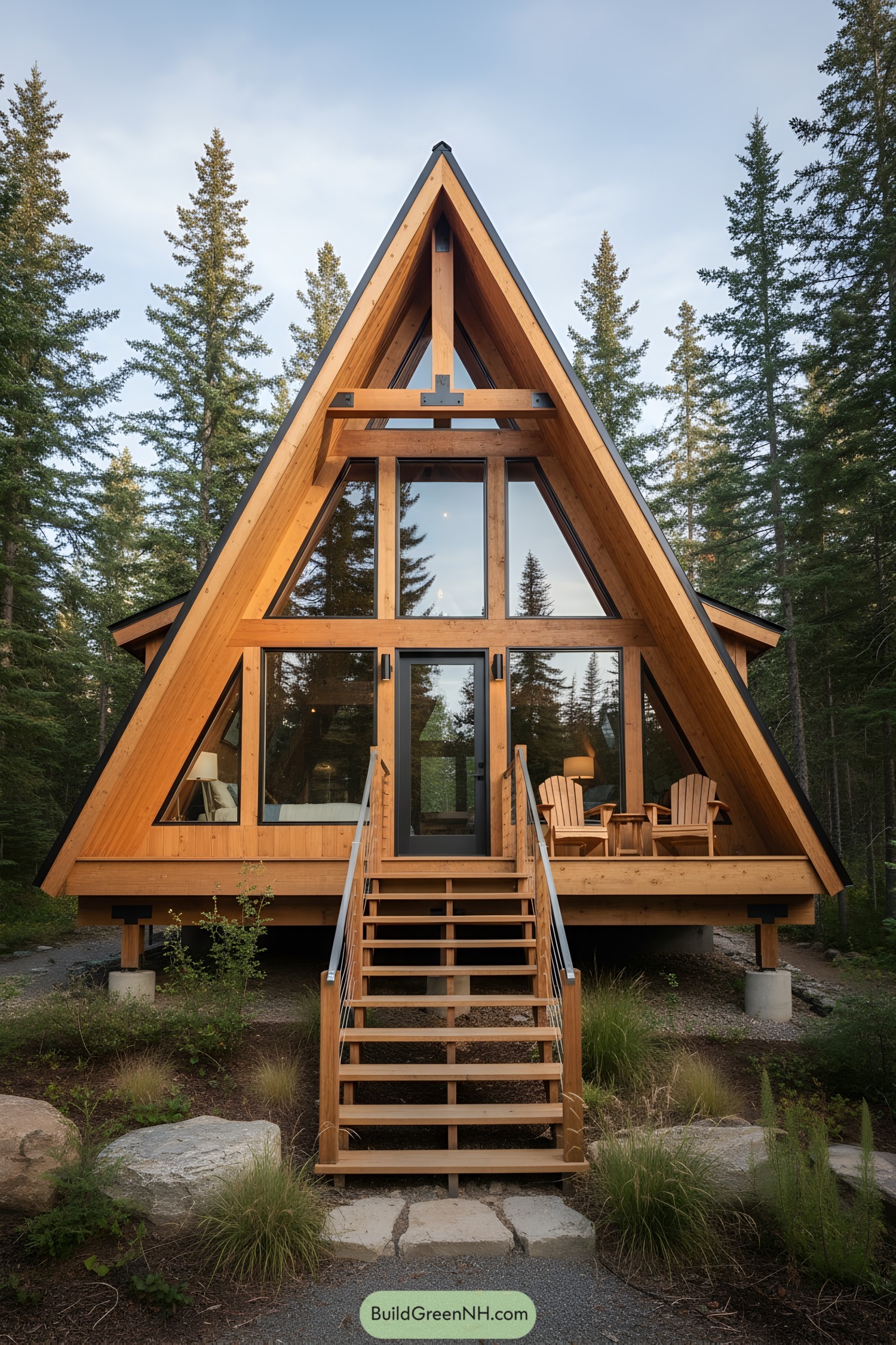 16 Cozy A-Frame Cabins with Raised Decks