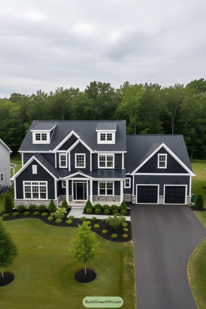 27 Black Suburban Houses That Redefine Cool 27 Black Suburban Houses That Redefine Cool