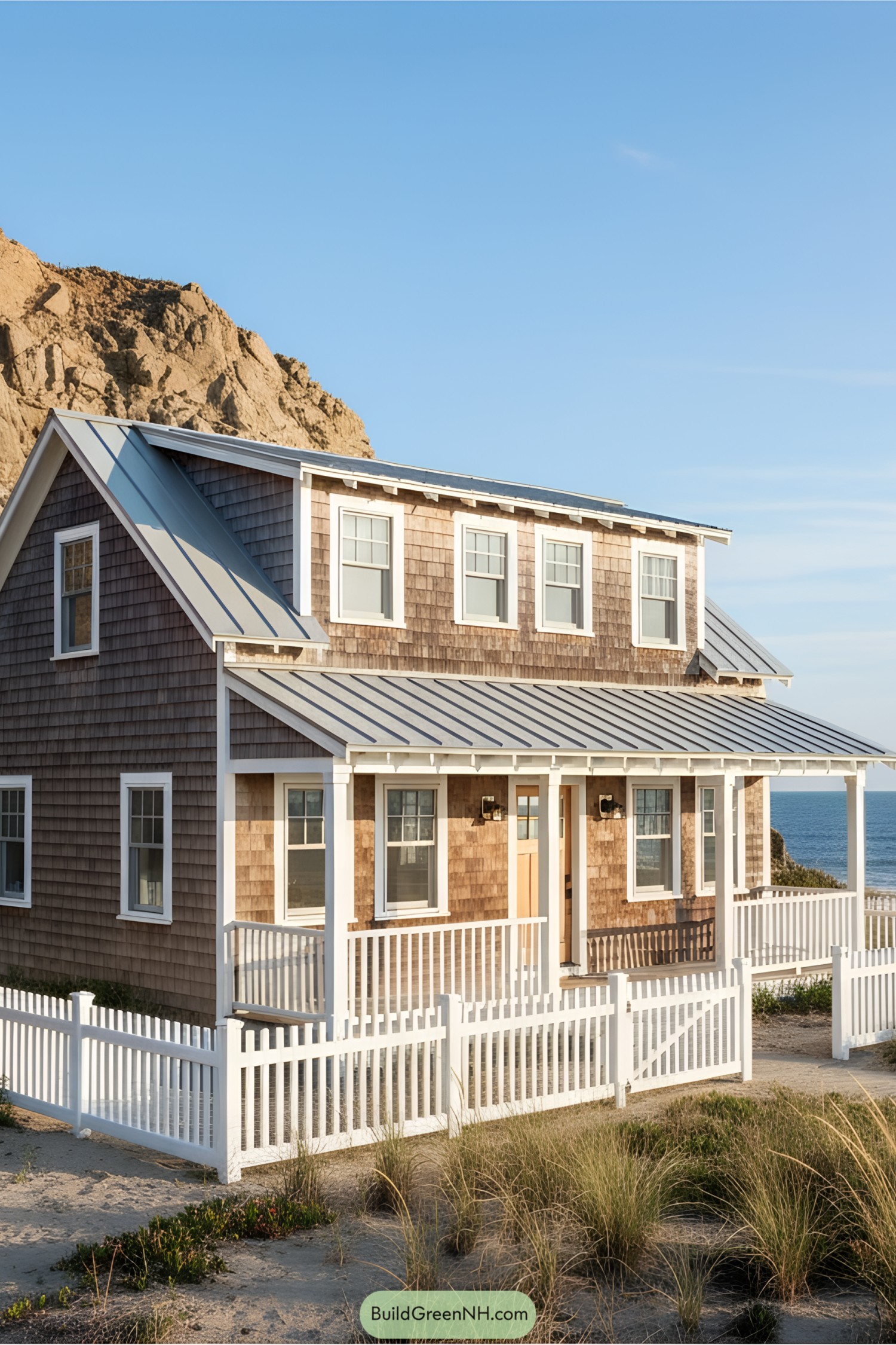 Charming beach cottage with ocean view