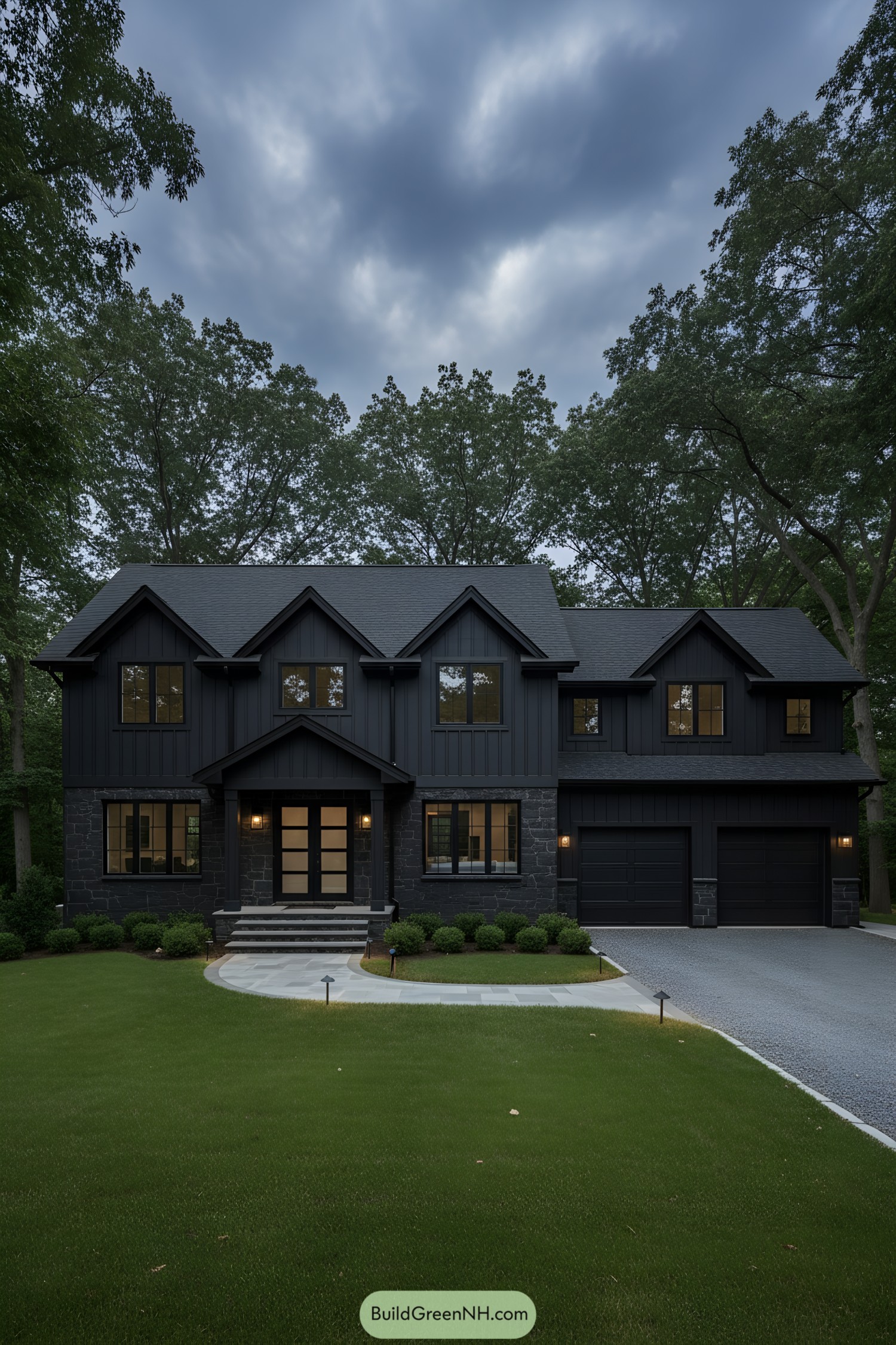 27 Black Suburban Houses That Redefine Cool