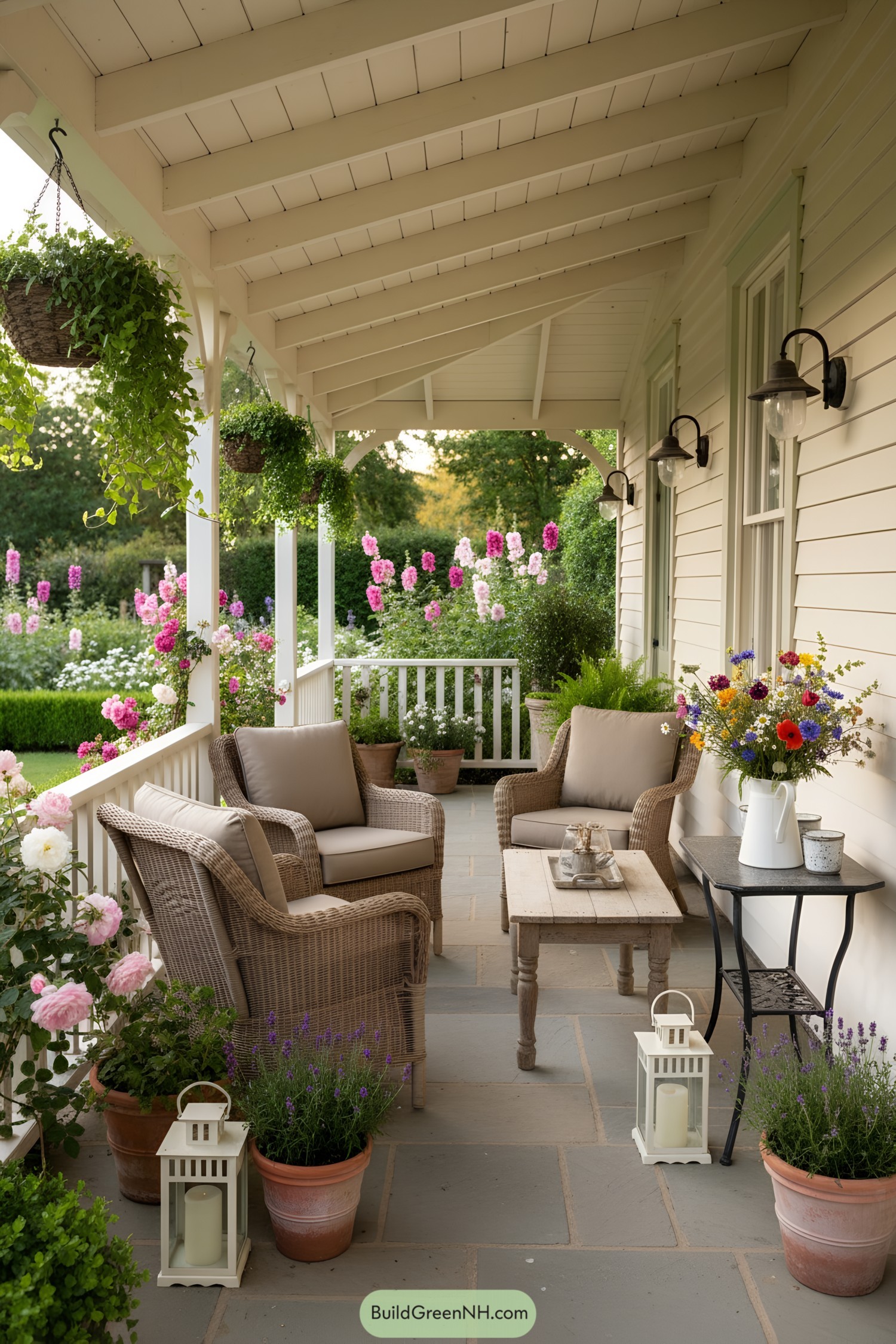 23 Cottage Porch Designs to Cozy Up Your Life