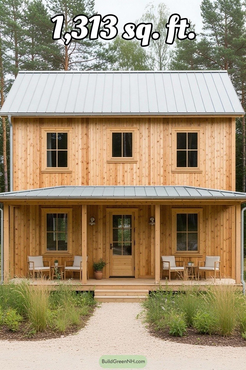 change house siding to vertical timber slats