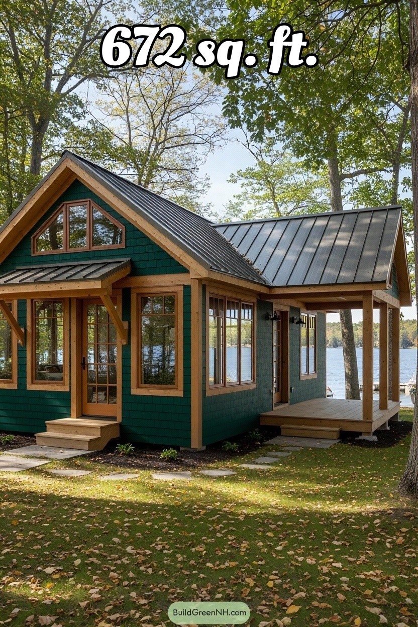 change house color to forest green