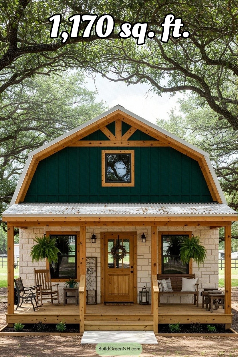 change house color to forest green