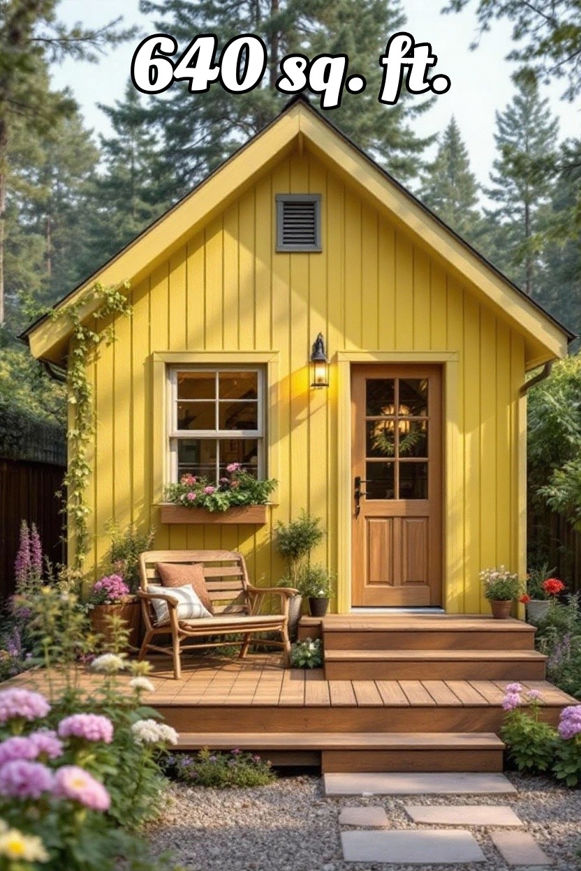 change house color to yellow