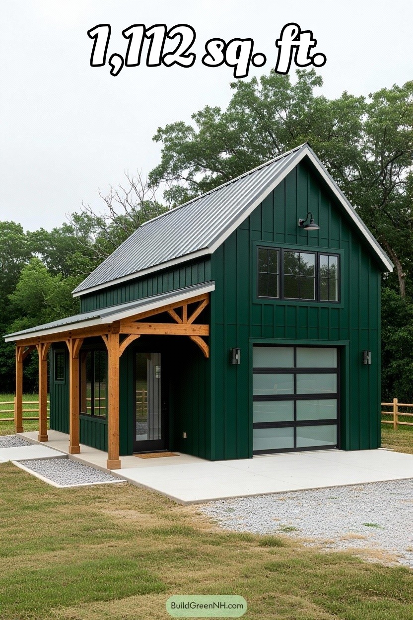 change house color to forest green