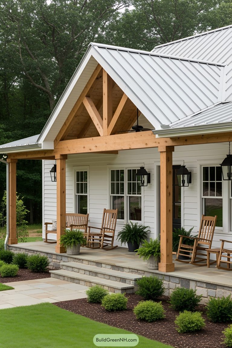 25 Front Porches With Posts That Boast Serious Curb Appeal