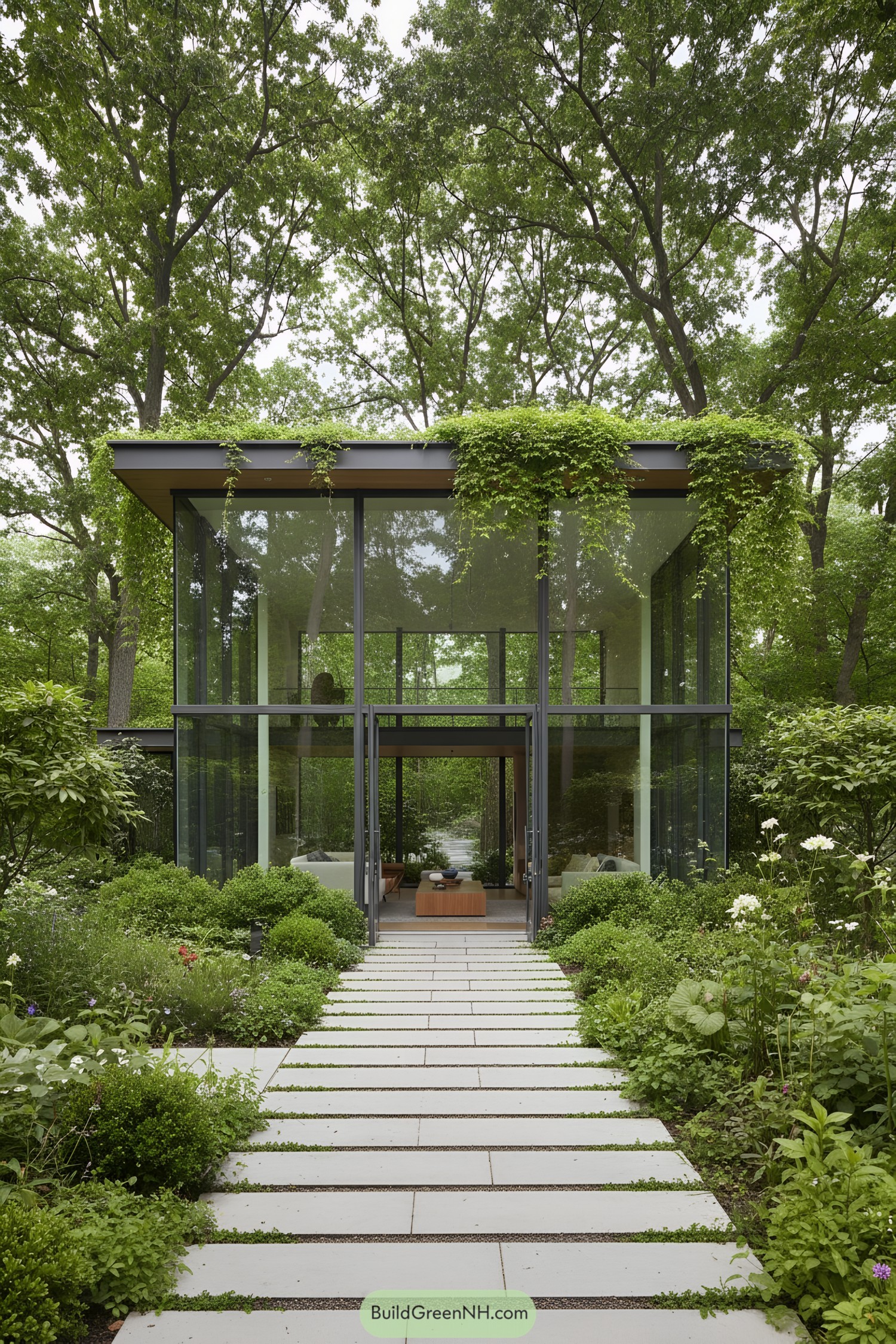 22 Full Glass Modern House Facades Surrounded by Nature’s Embrace