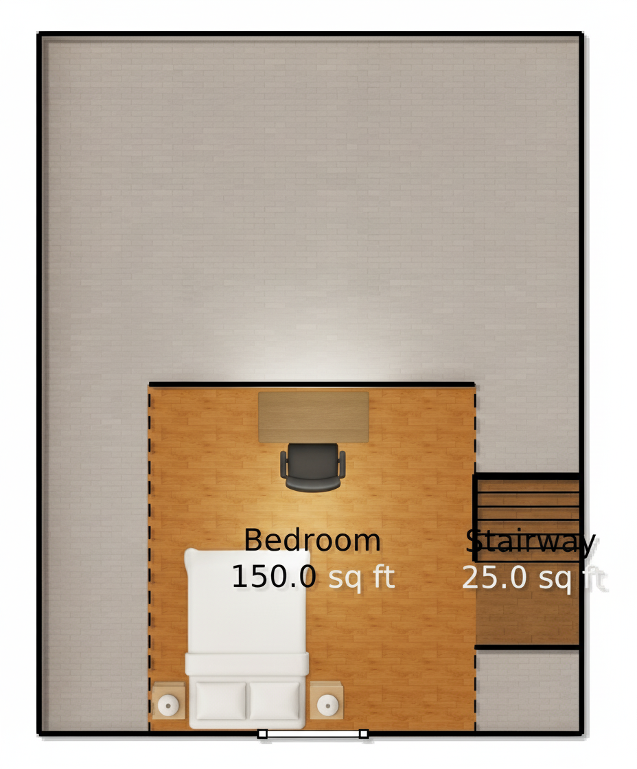 Lofted Floor