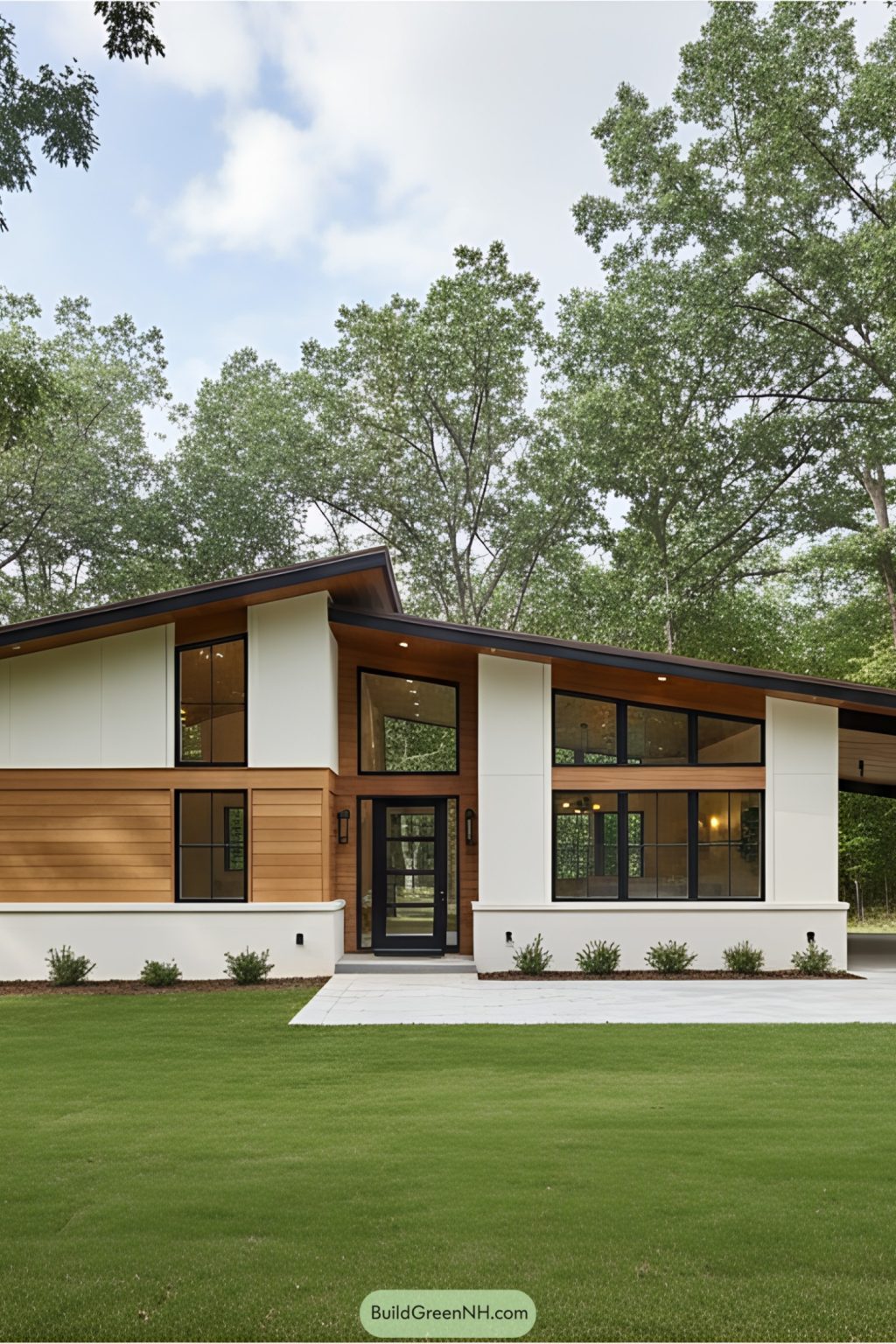 Mid Century Modern Barndominium