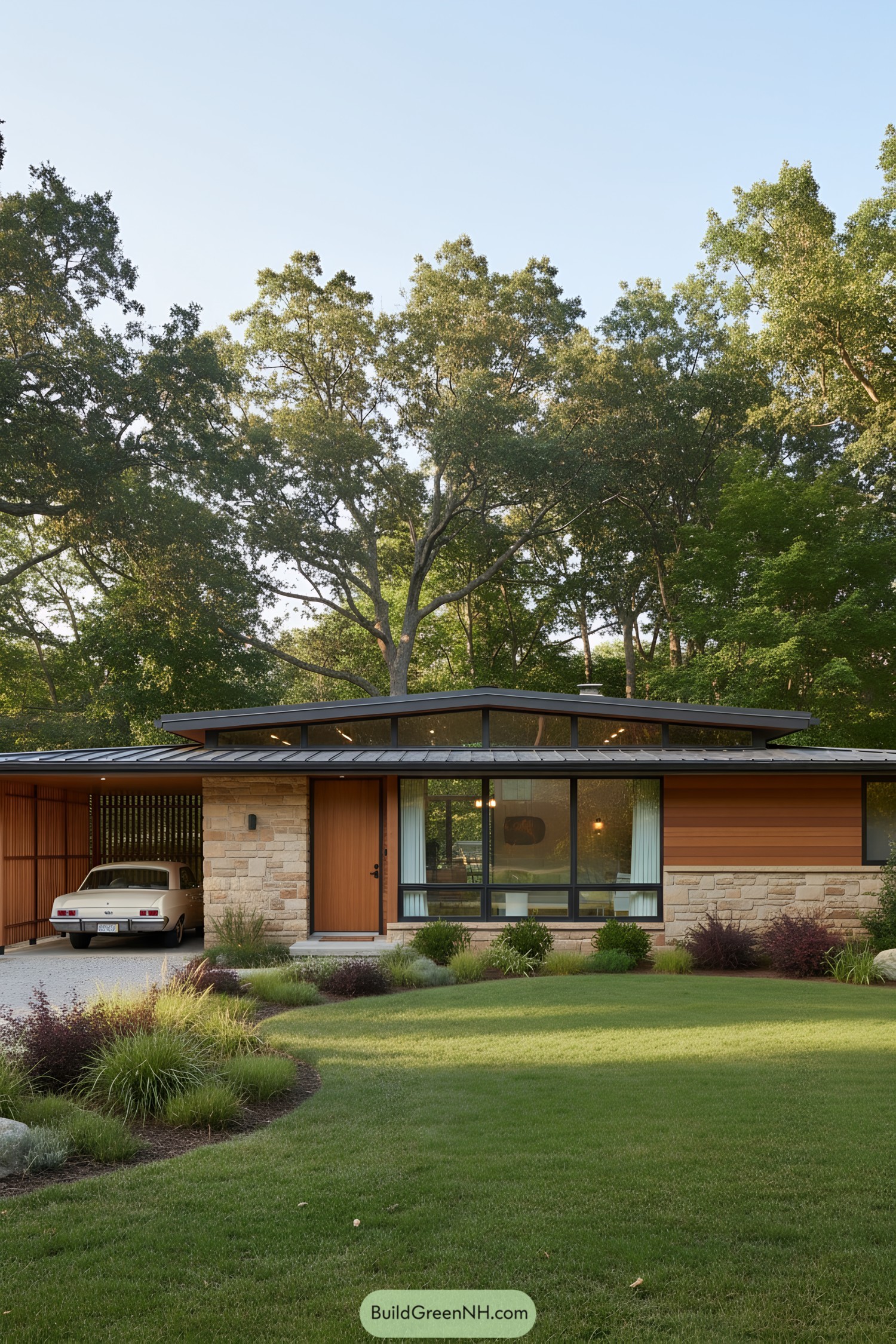 Charming mid-century bungalow with carport