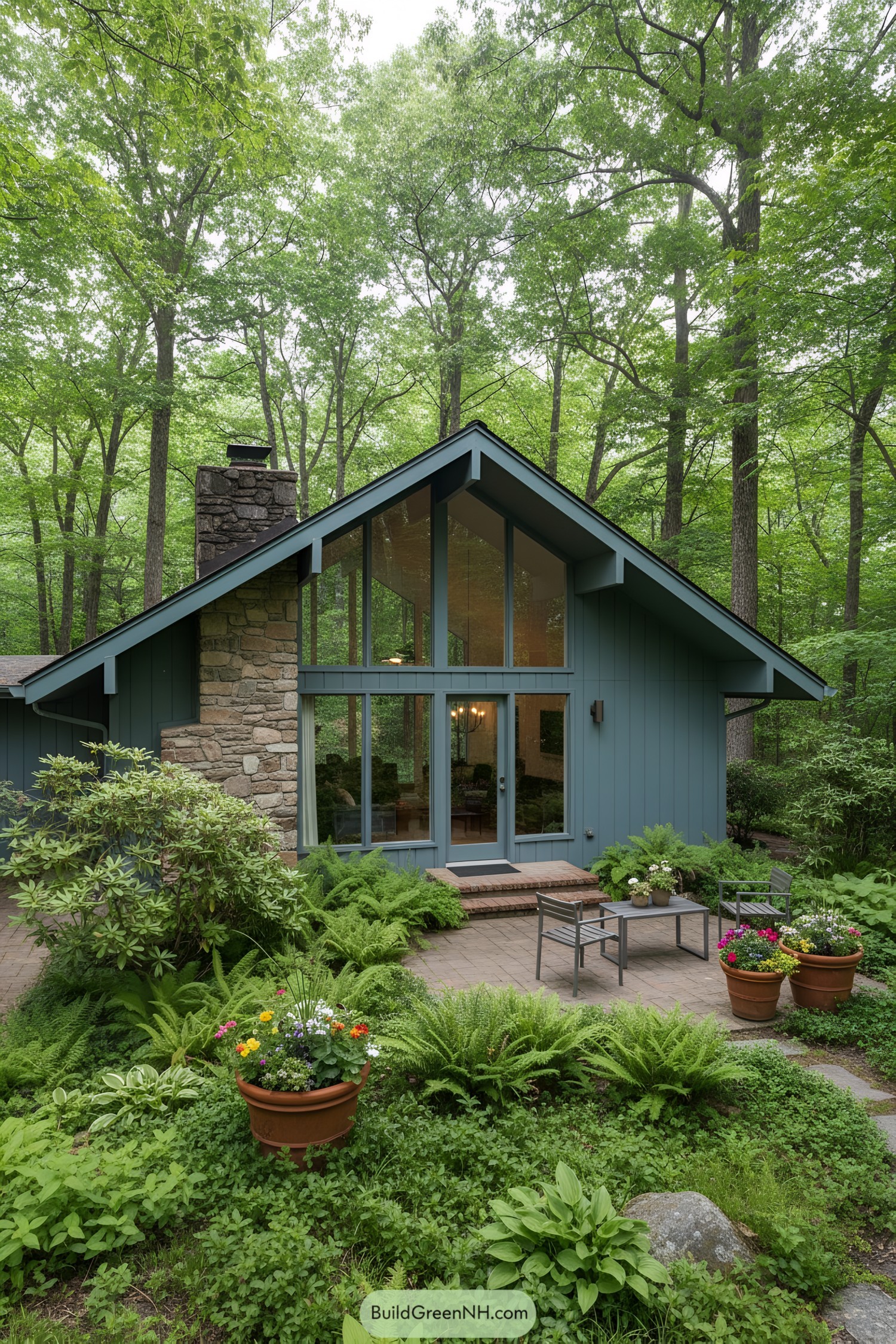 Charming mid-century home nestled in the forest