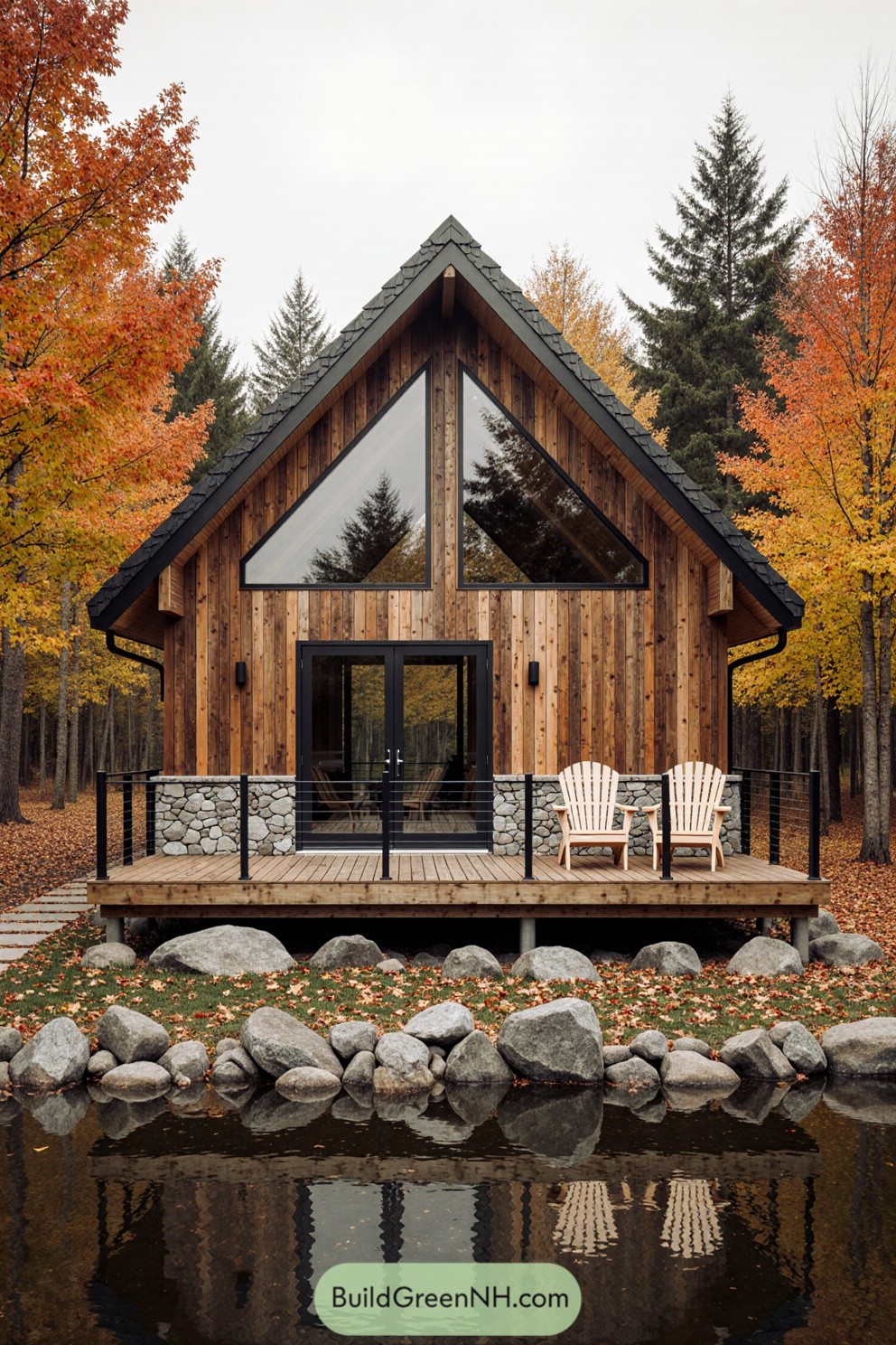 25 Modern Cabins in the Woods For Ultimate Autumn Bliss