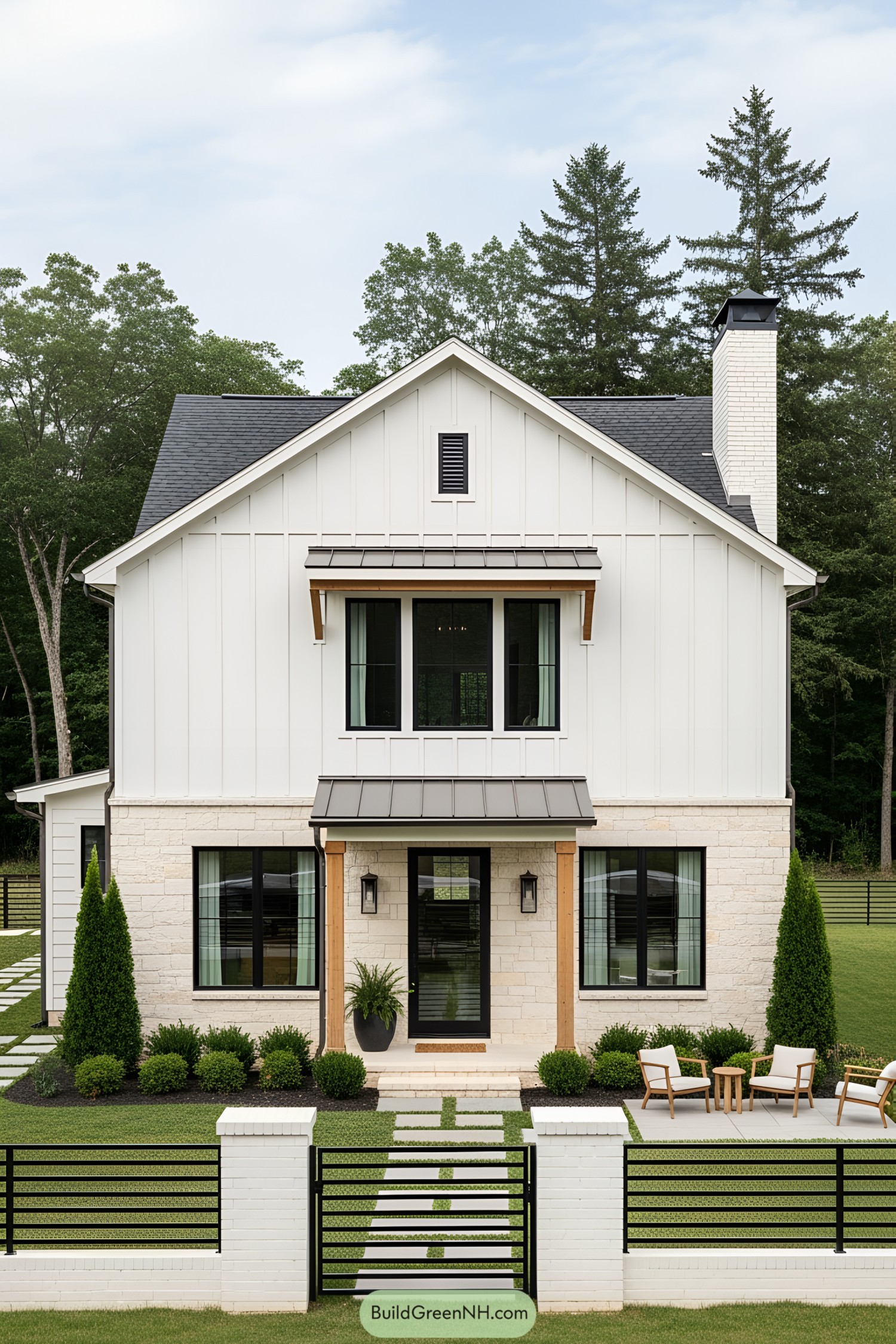 Charming modern cottage with contemporary flair