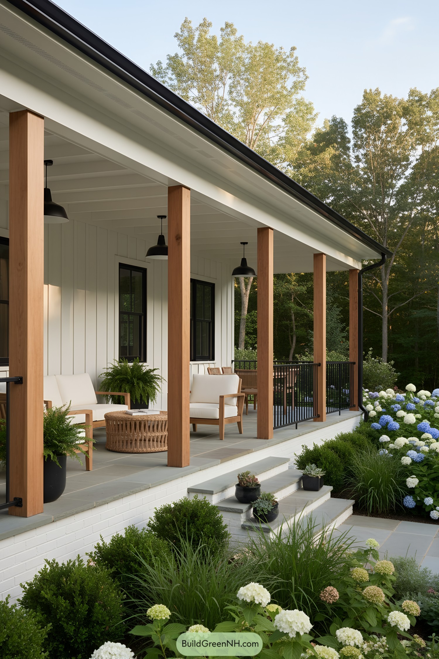 Charming cottage with a spacious covered porch