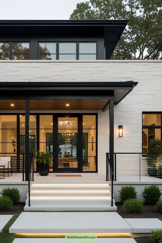 24 Modern Front Porches That Wow Neighbors and Deliver Curb Appeal
