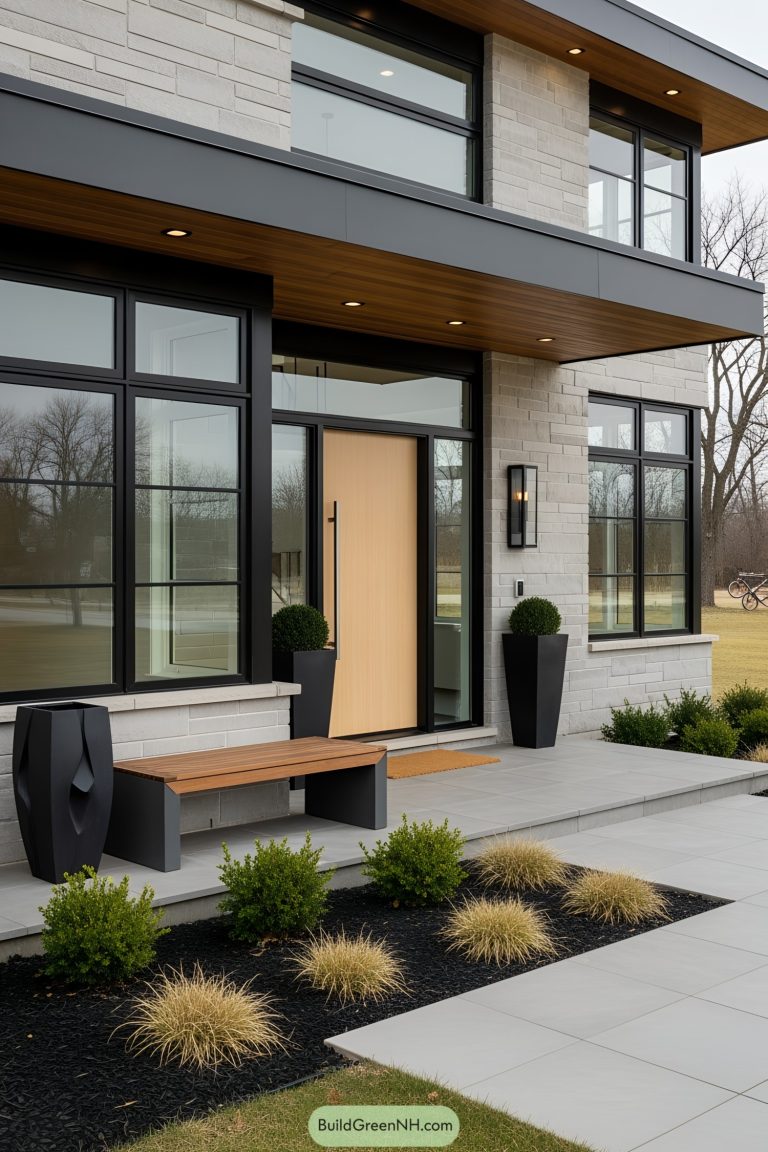 24 Modern Front Porches That Wow Neighbors and Deliver Curb Appeal