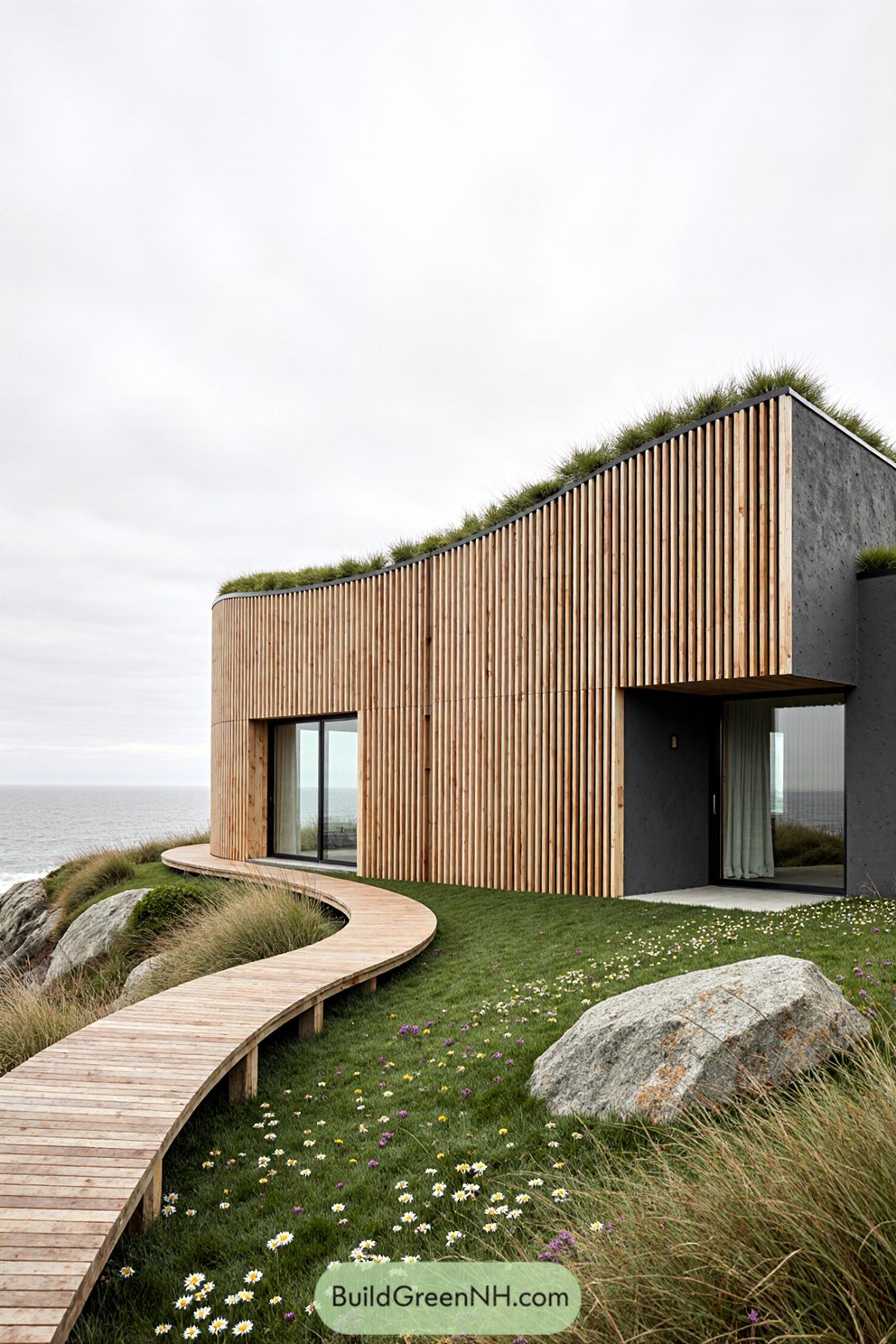 25 Charming Modern Houses with Vertical Timber Slat Cladding