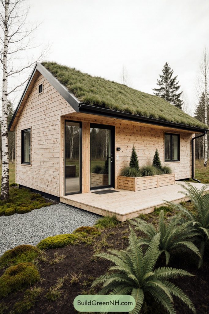 Image showcasing 24 Cozy Scandinavian Modern Eco Cabins
