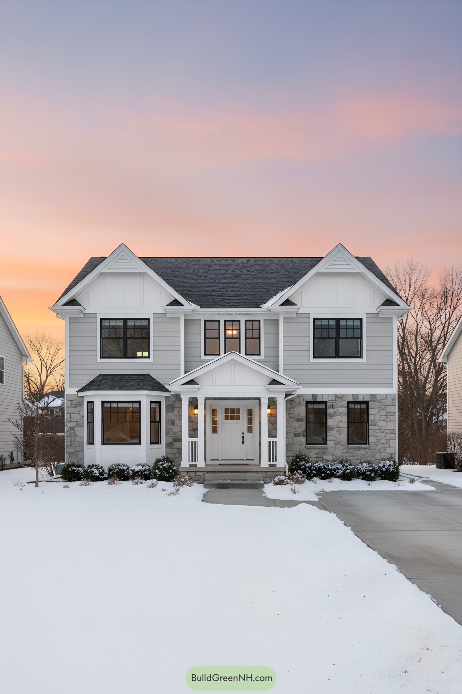 22 White Suburban Houses That Radiate Classic Charm