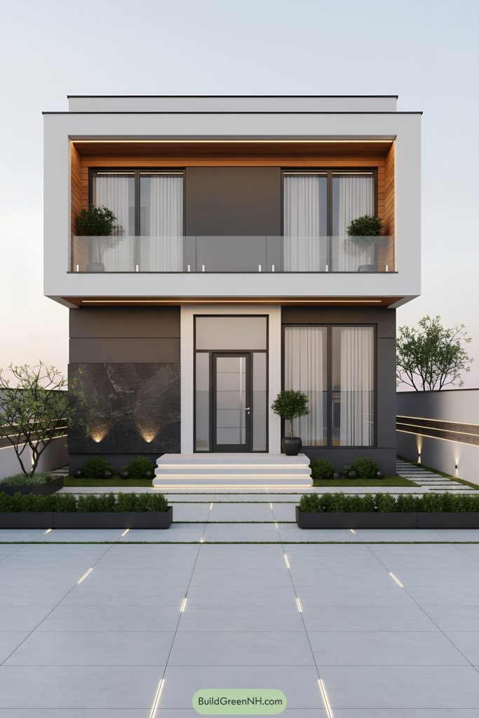 Curated visual reference: Gallery Detail: 24 New Modern Front Elevation Designs For Your Inspiration